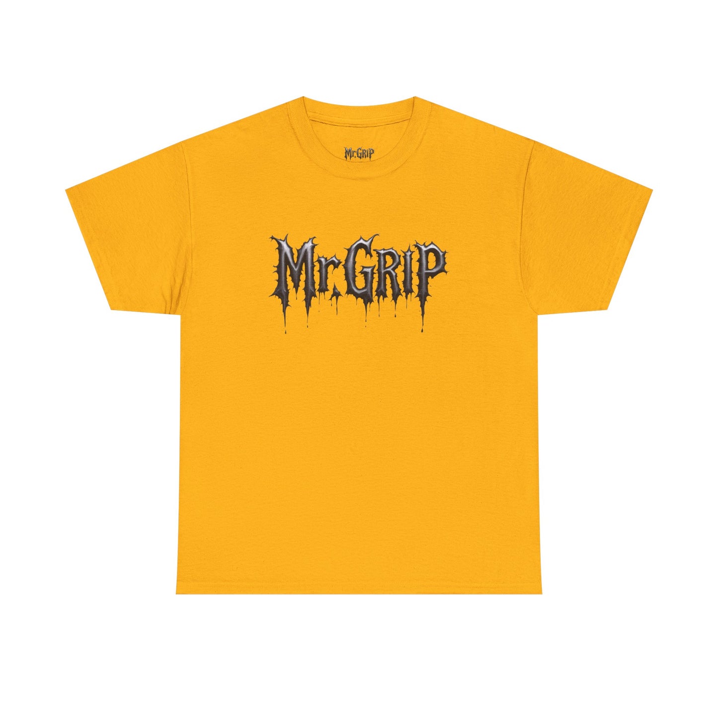 Mr__Grip Unisex Heavy Cotton Tee Logo