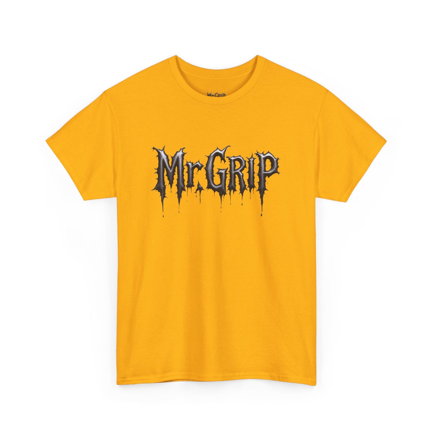 Mr__Grip Unisex Heavy Cotton Tee Logo