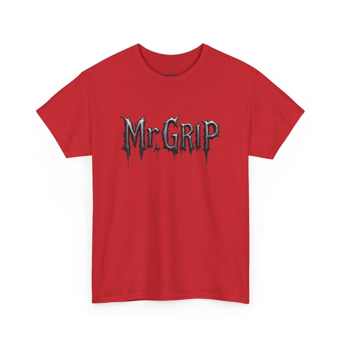 Mr__Grip Unisex Heavy Cotton Tee Logo
