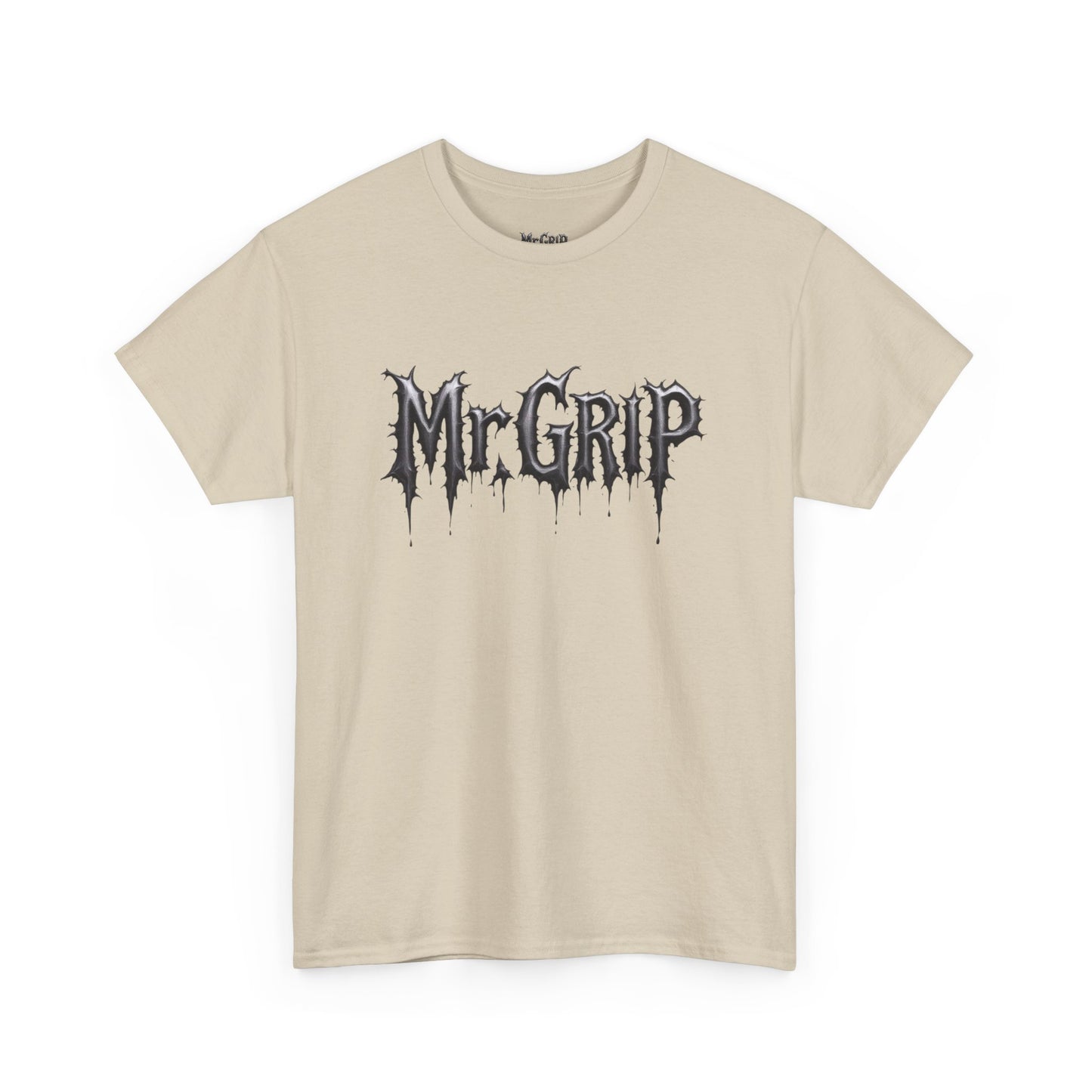 Mr__Grip Unisex Heavy Cotton Tee Logo