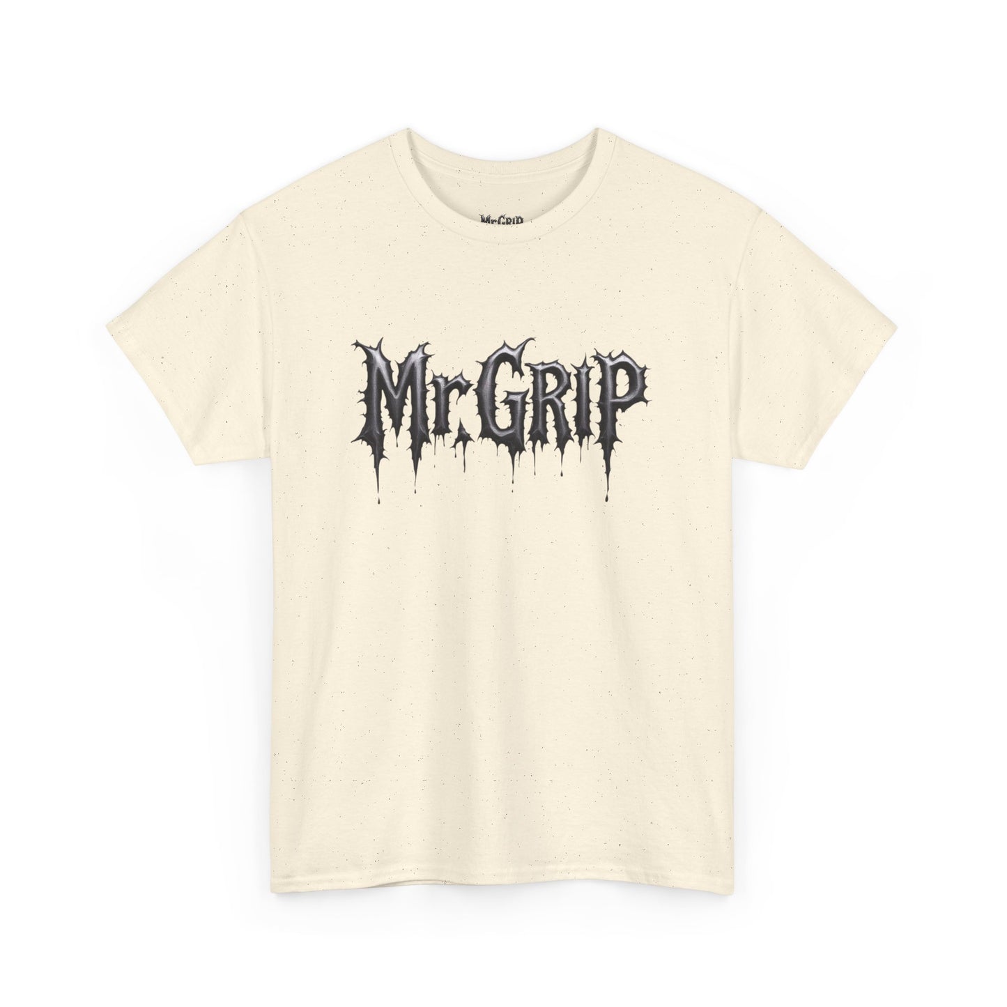 Mr__Grip Unisex Heavy Cotton Tee Logo