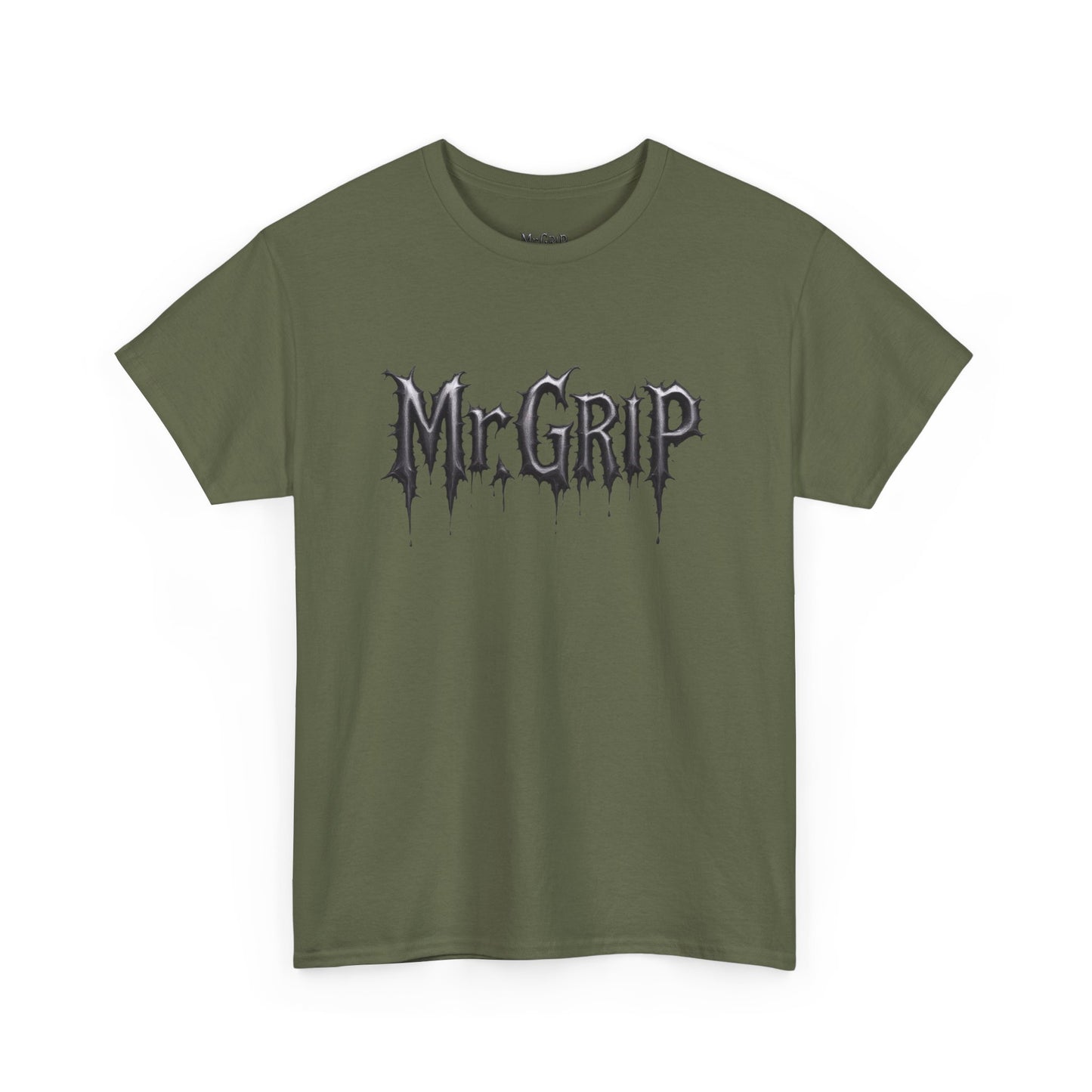 Mr__Grip Unisex Heavy Cotton Tee Logo