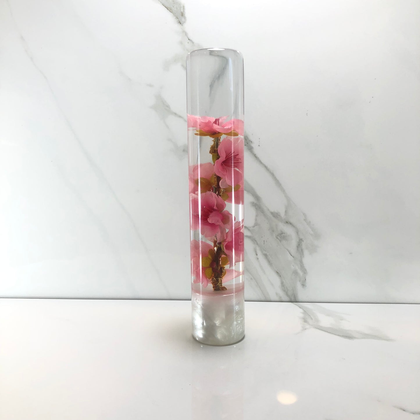 Mr__Grip Resin Shift Knob 190mm Pink Cherry Blossom Flower