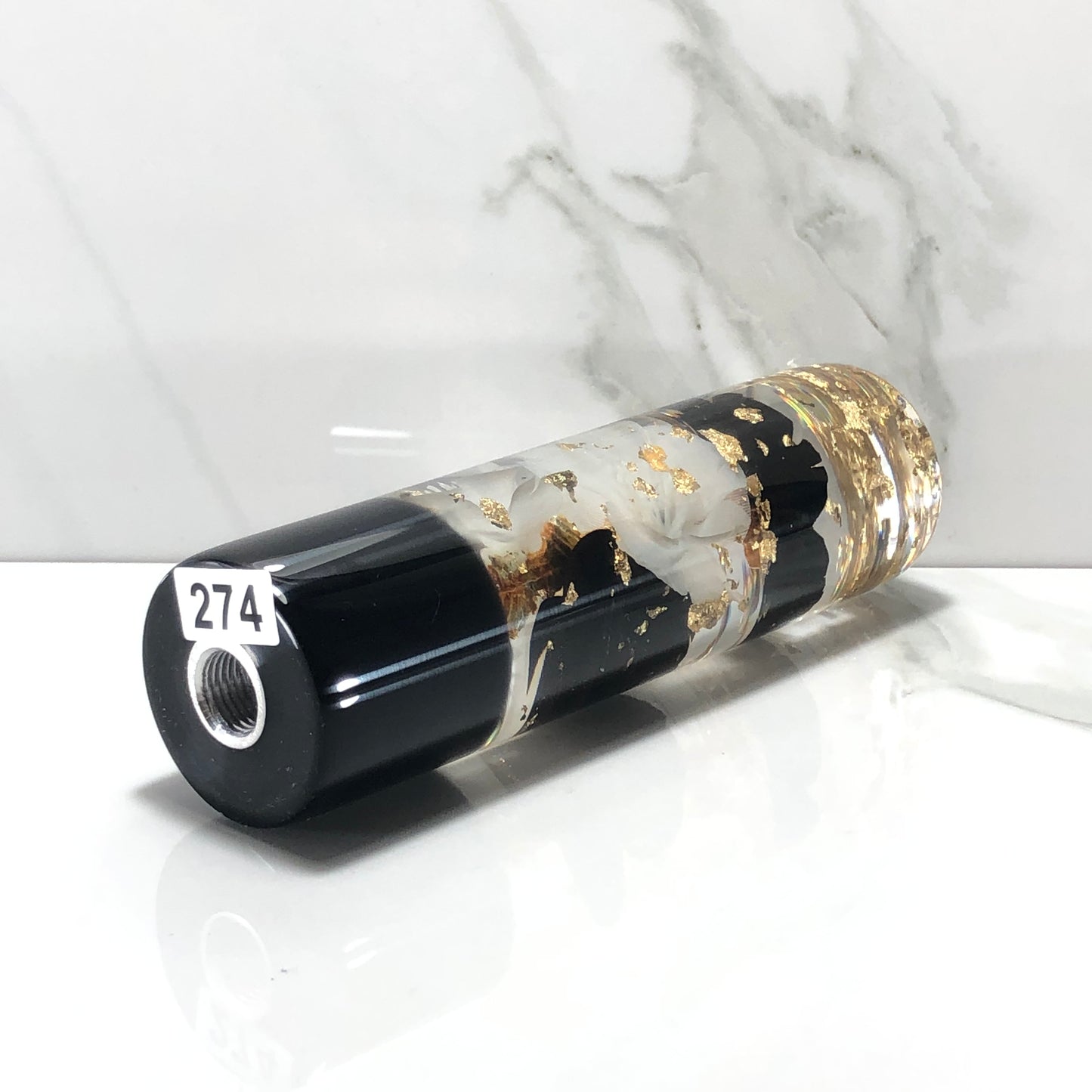 140mm Black White Blossom