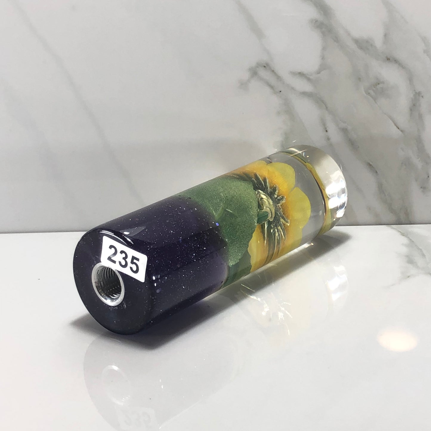 Mr__Grip 5 1/2 Resin Custom Shift Knob Sunflower JDM