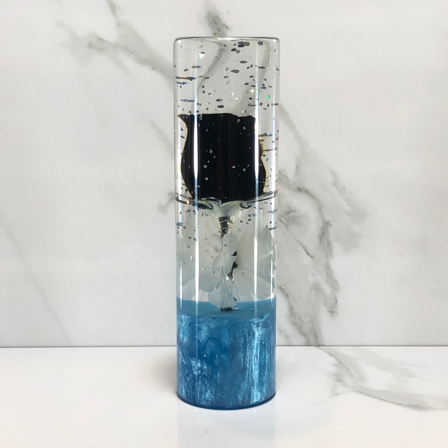 Mr__Grip 5 1/2 Inch Resin Custom Shift Knob Black Rose JDM