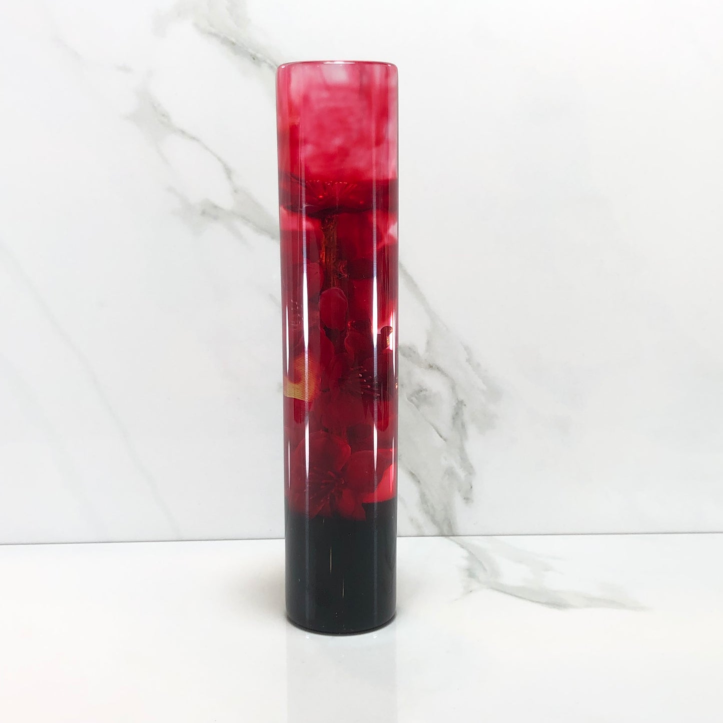 Mr__Grip 7 1/2 Inch Resin Custom Shift Knob Bleeding Red Cherry Blossom Power chainsaw man JDM #332