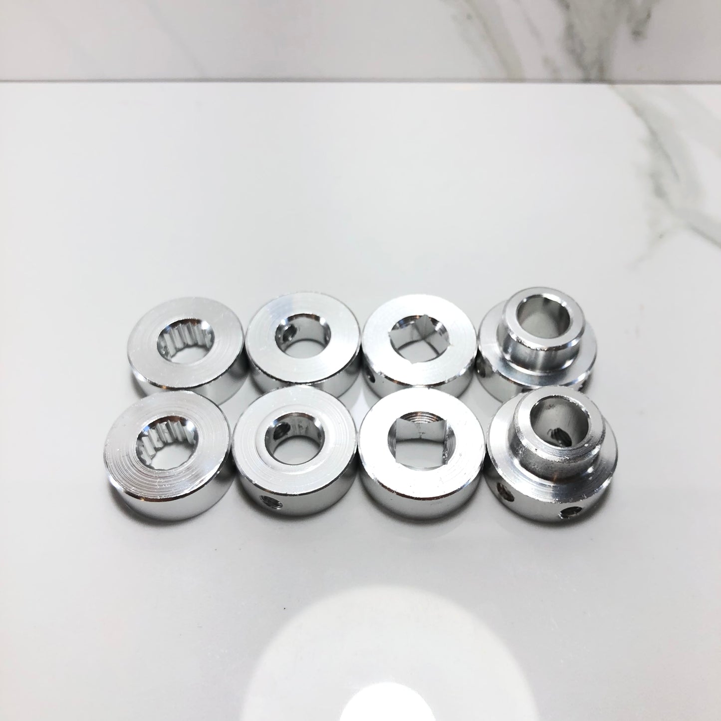 Mr__Grip Resin Custom manual window crank lever white Cherry Blossom  JDM