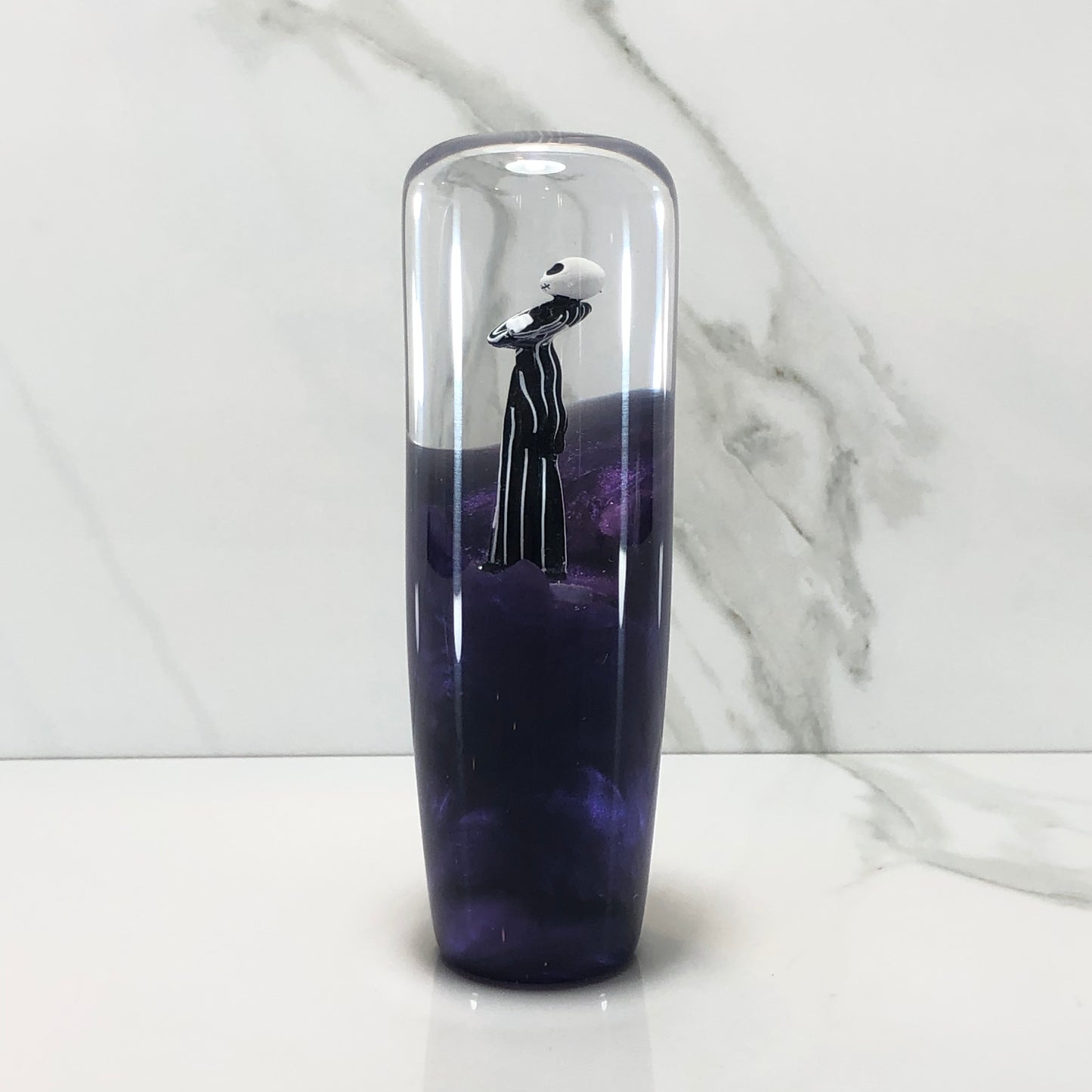 Mr__Grip 4 1/2 Inch Resin Custom Shift Knob Jack Skelington JDM 347
