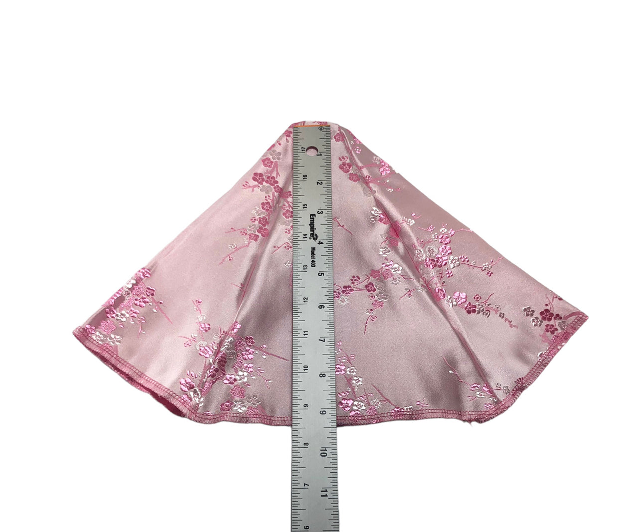 Silky Satin Light Pink and Pink Blossoms Shift Boot