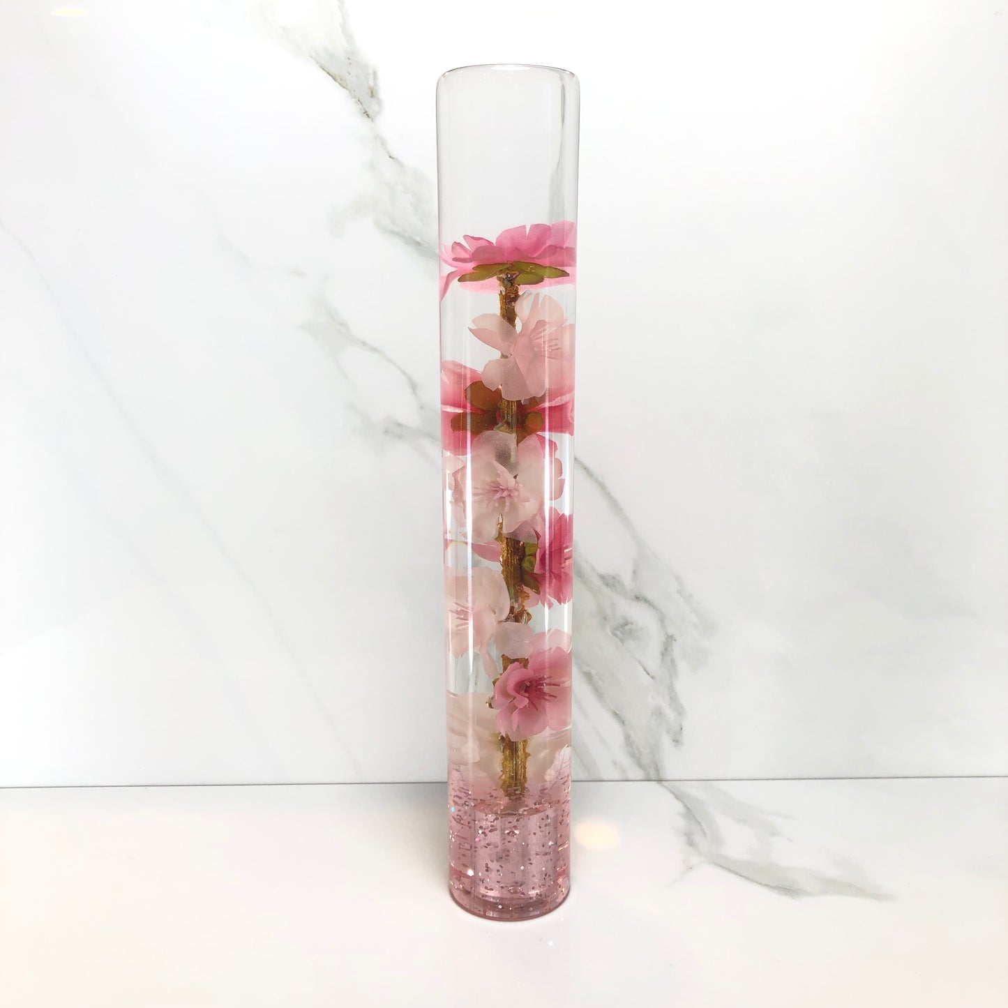Mr__Grip 10 inch resin pink light pink cherry blossom #391