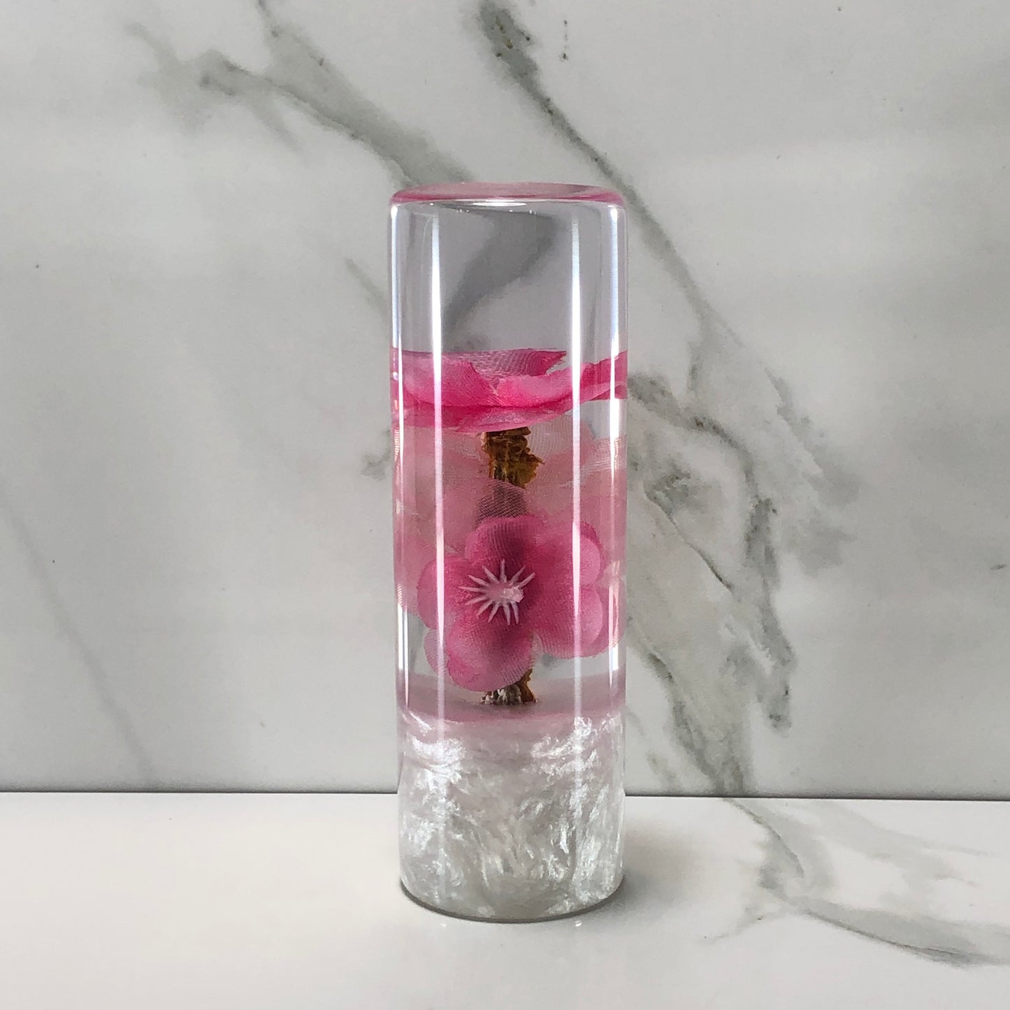 Mr__Grip Resin Shift Knob 115mm Pink Blossom Flower