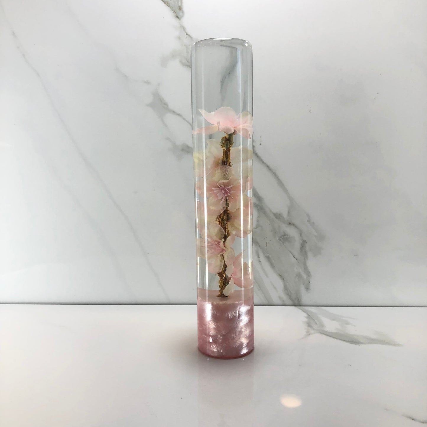 Mr__Grip Resin Shift Knob 190mm Peach Cherry Blossom Flower