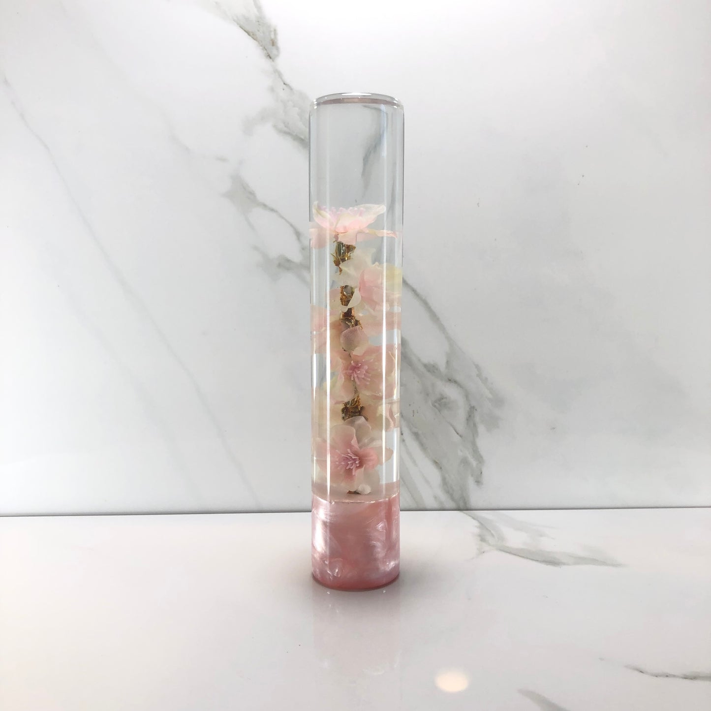 Mr__Grip Resin Shift Knob 190mm Peach Cherry Blossom Flower