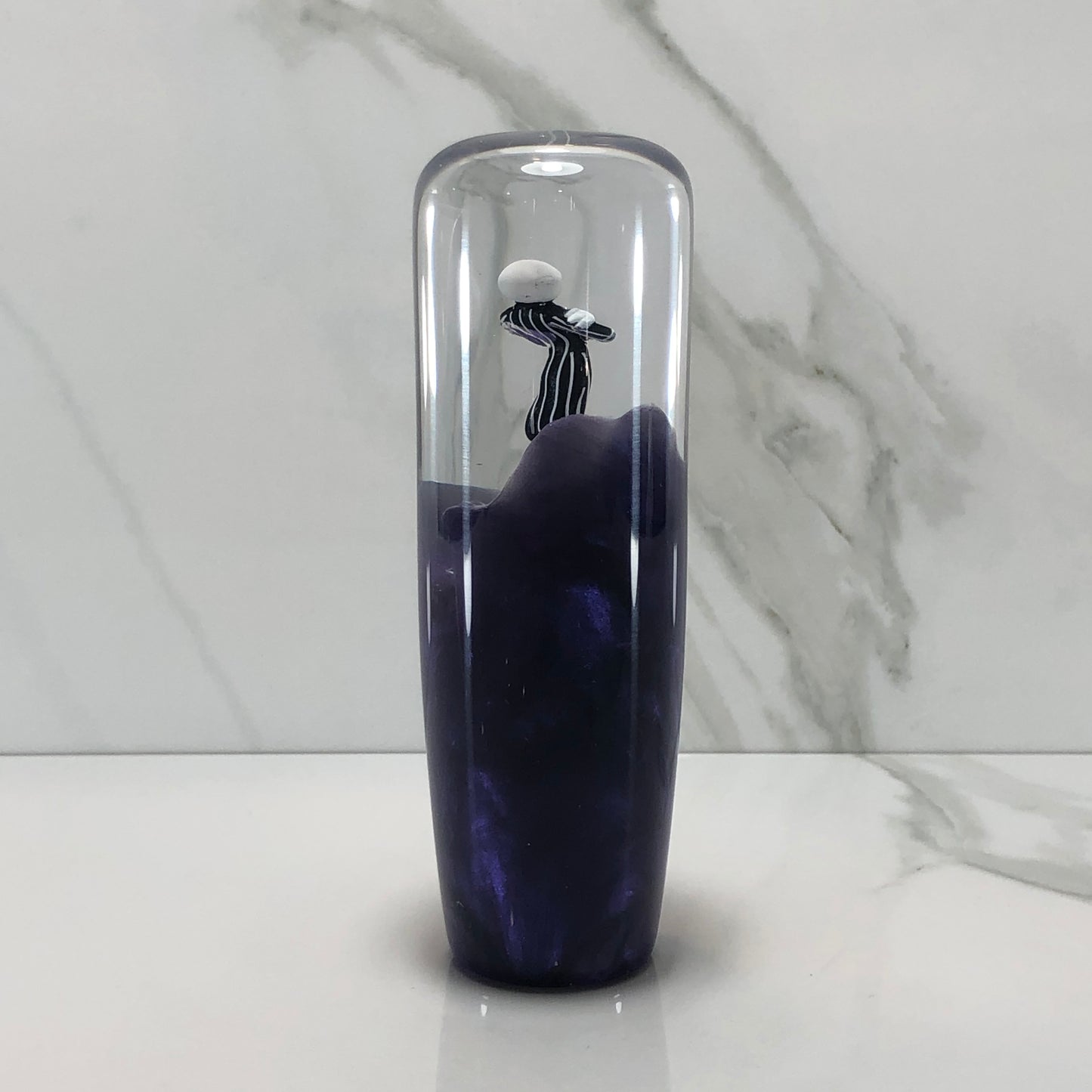 Mr__Grip 4 1/2 Inch Resin Custom Shift Knob Jack Skelington JDM 347