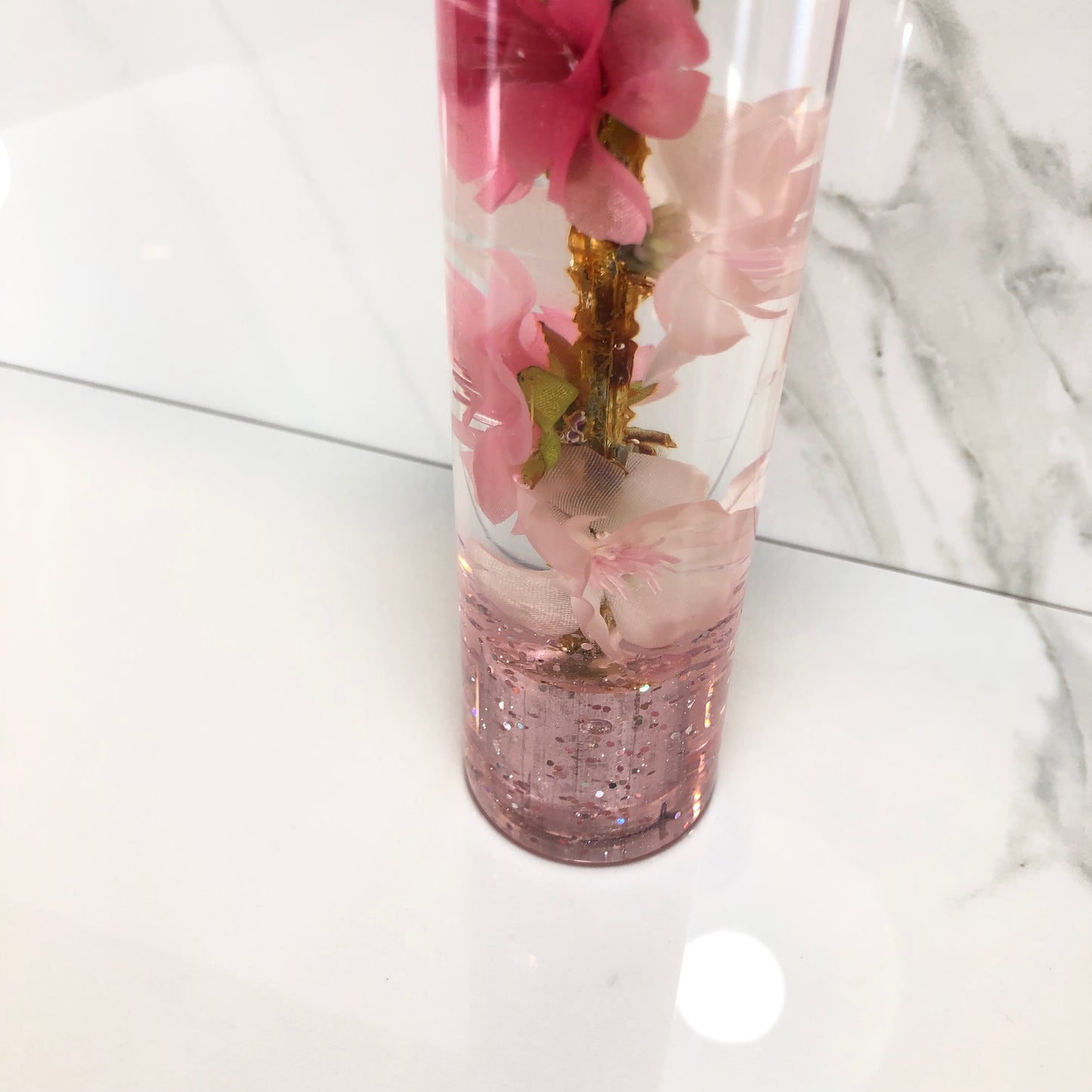 Mr__Grip 10 inch resin pink light pink cherry blossom #391