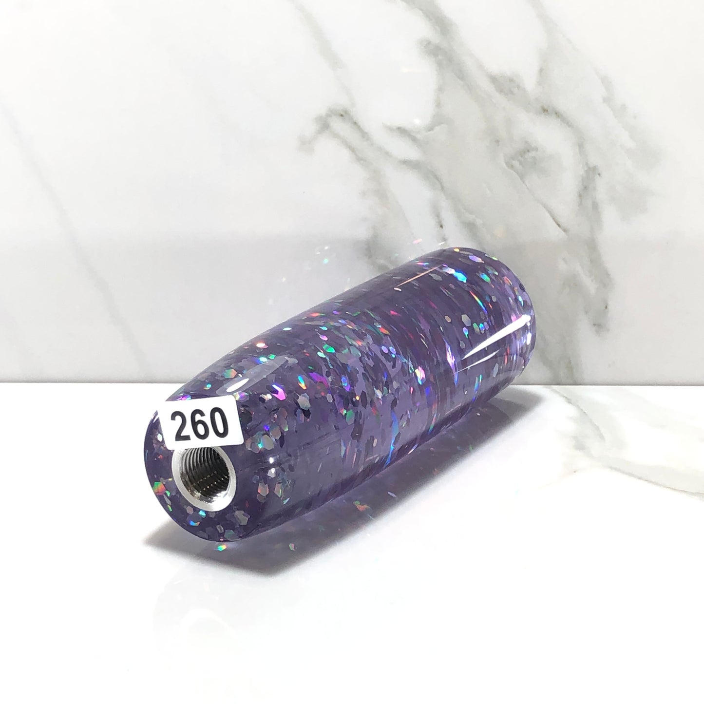 Mr__Grip Resin Shift Knob 115mm Purple Joystick