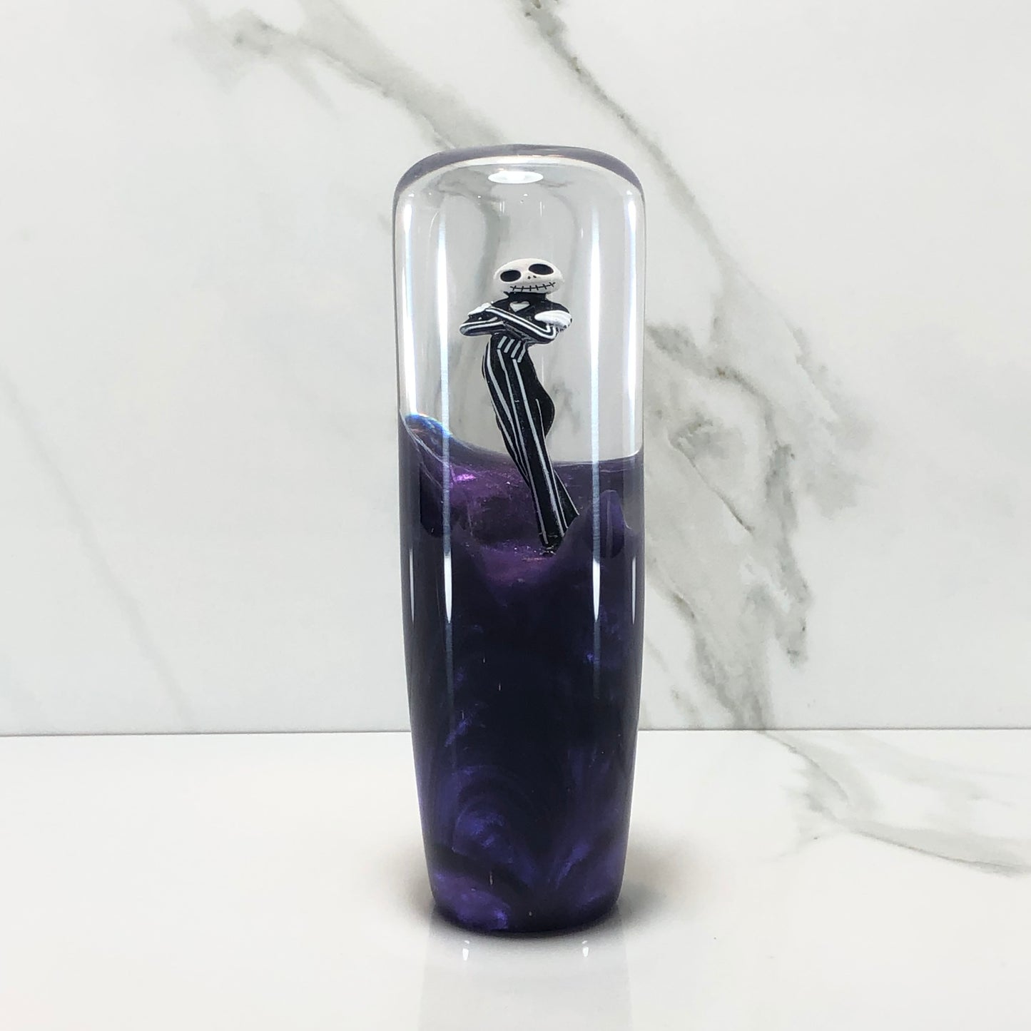 Mr__Grip 4 1/2 Inch Resin Custom Shift Knob Jack Skelington JDM 347