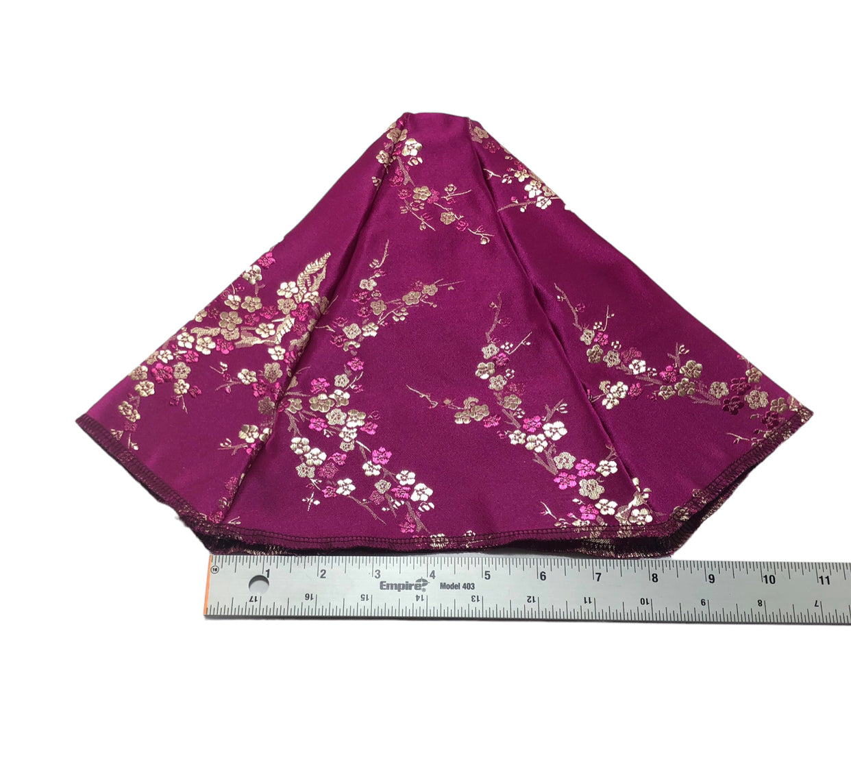 Mr__Grip Silky Satin Pink Fuchsia and gold cherry blossom Shift Boot Custom JDM