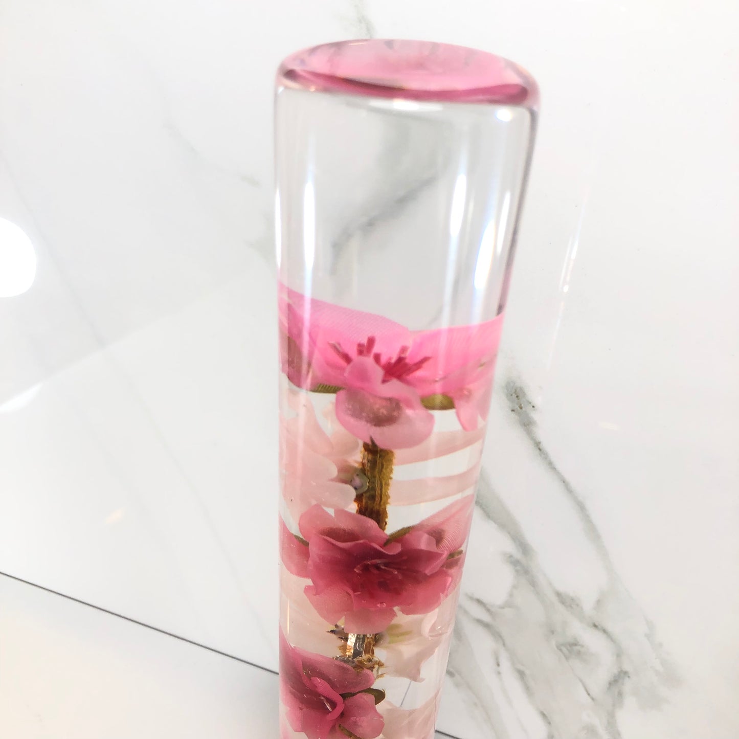 Mr__Grip 10 inch resin pink light pink cherry blossom #391