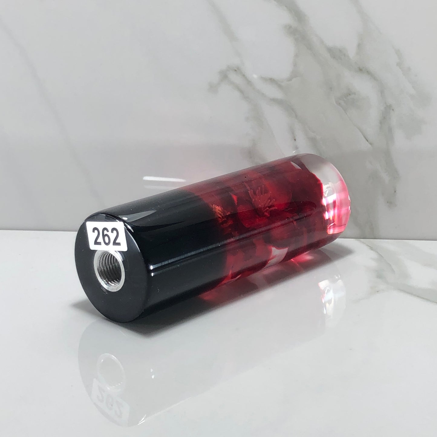 Mr__Grip Resin Shift Knob 115mm Bleeding Red Blossom Flower