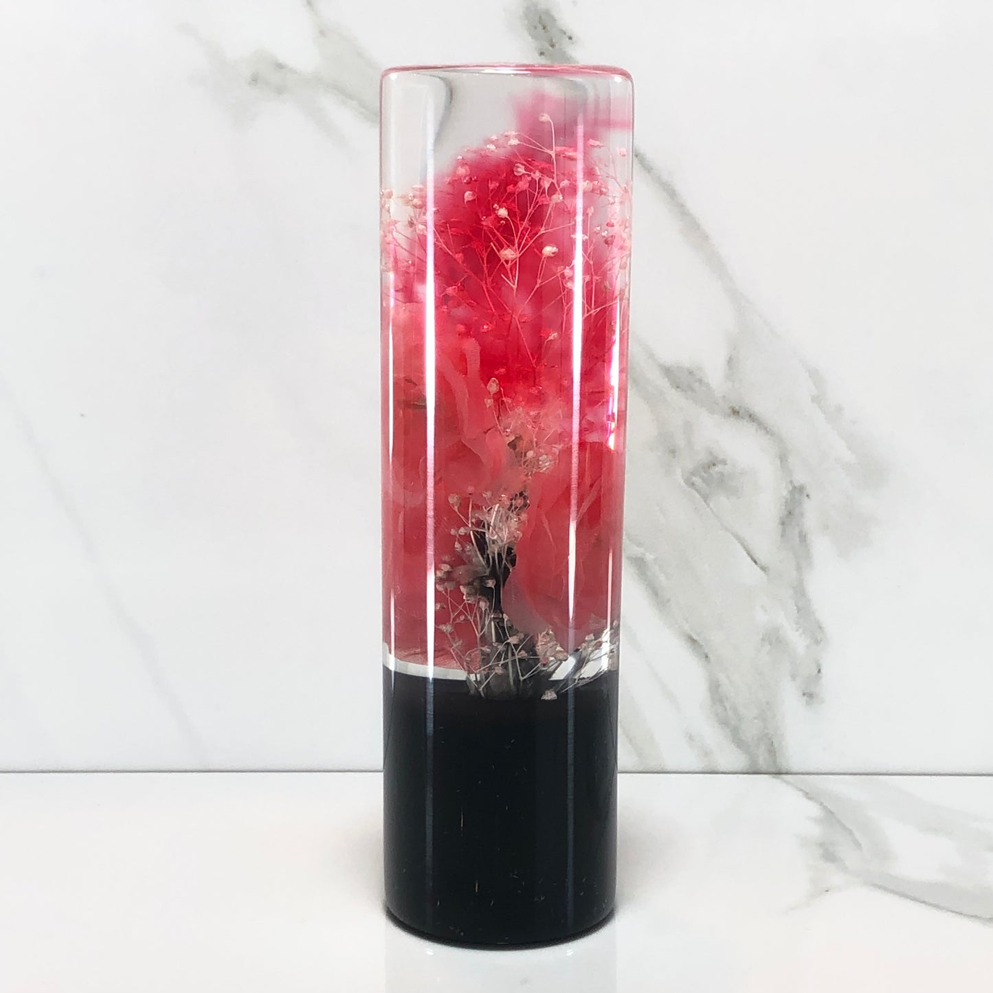 Mr__Grip 5 1/2 Inch Resin Custom Shift Knob pink rose