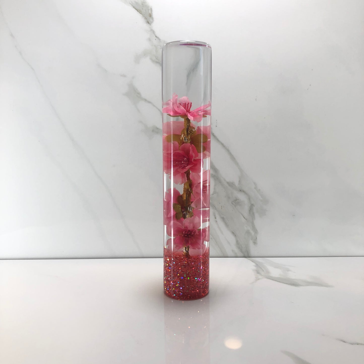 Mr__Grip Resin Shift Knob 190mm Pink Cherry Blossom Flower