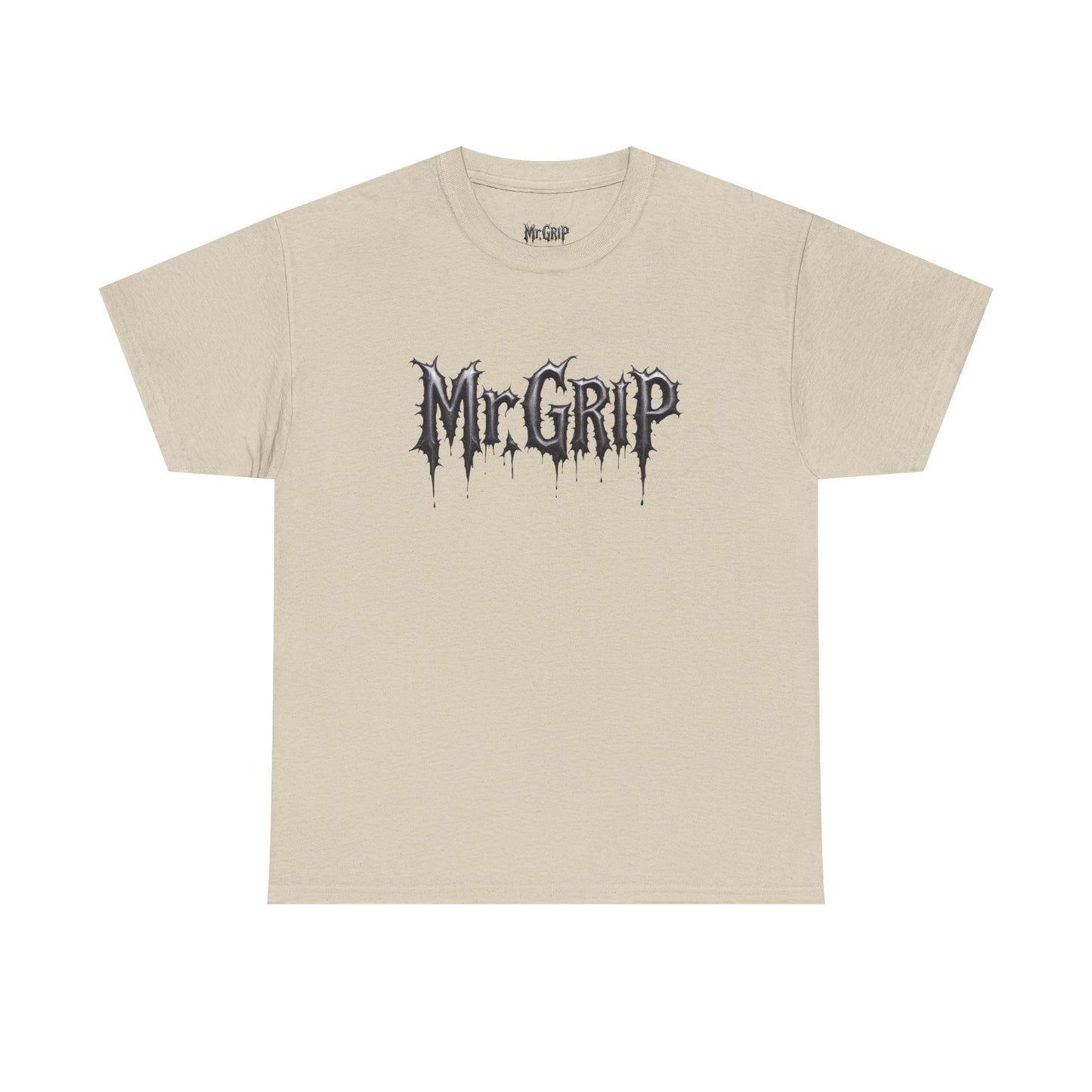 Mr__Grip Unisex Heavy Cotton Tee Logo