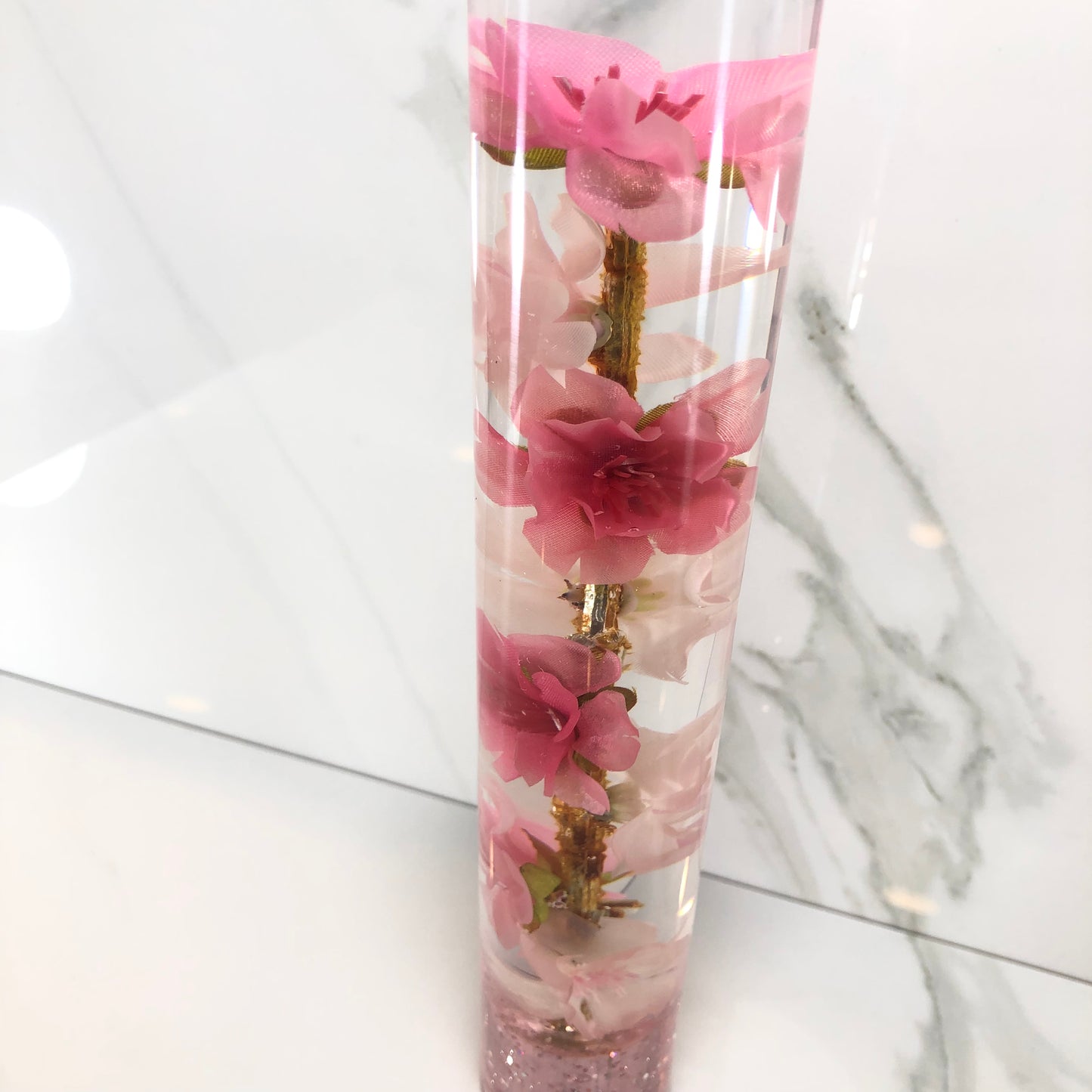 Mr__Grip 10 inch resin pink light pink cherry blossom #391