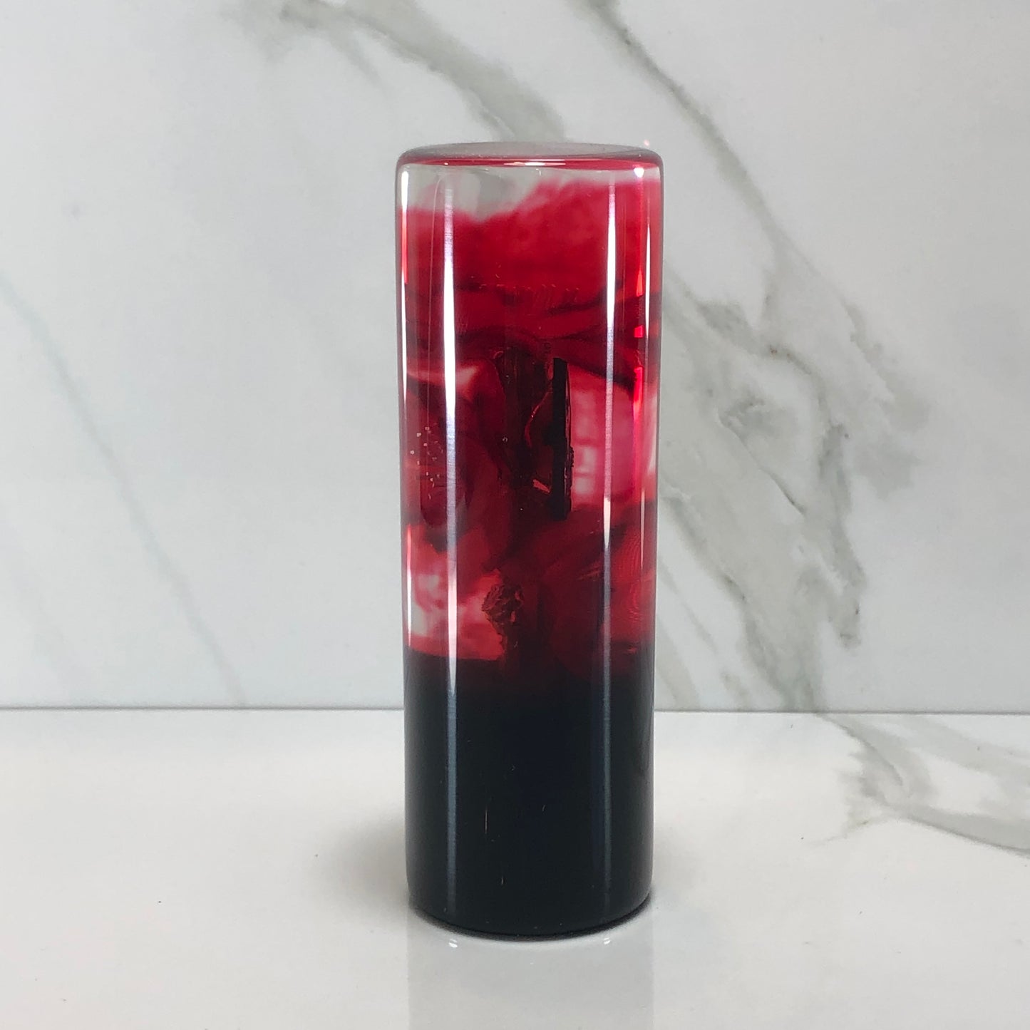 Mr__Grip 4 1/2 inch resin red bleeding cherry blossom Ghost Face #398
