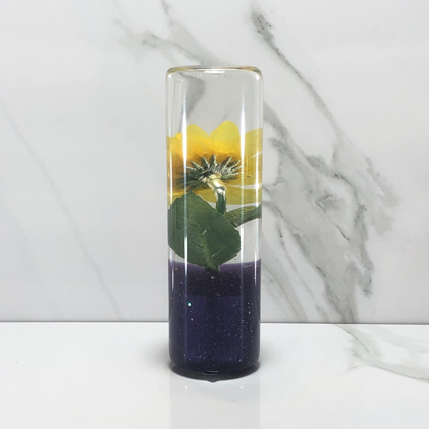 Mr__Grip 5 1/2 Resin Custom Shift Knob Sunflower JDM