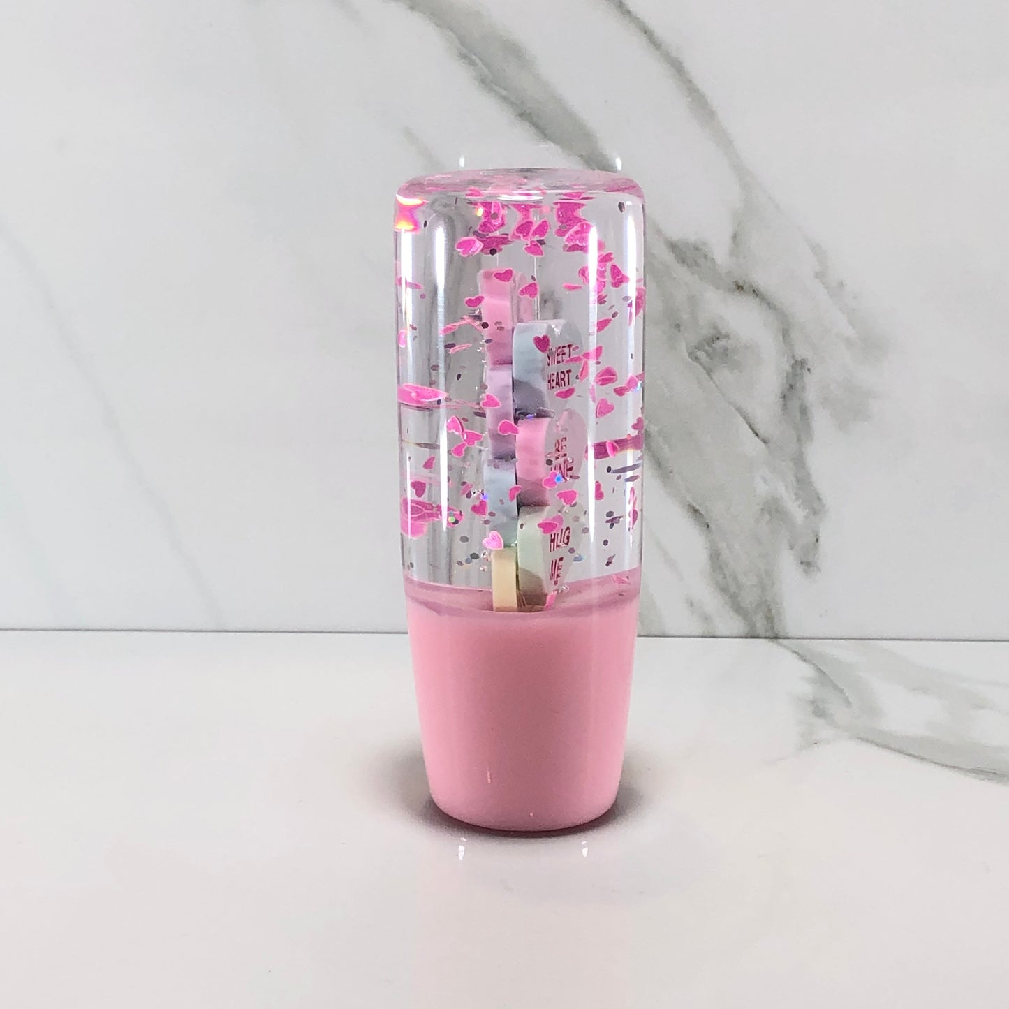 Mr__Grip 4 Inch Resin Custom Shift Knob Candy Be Mine #357