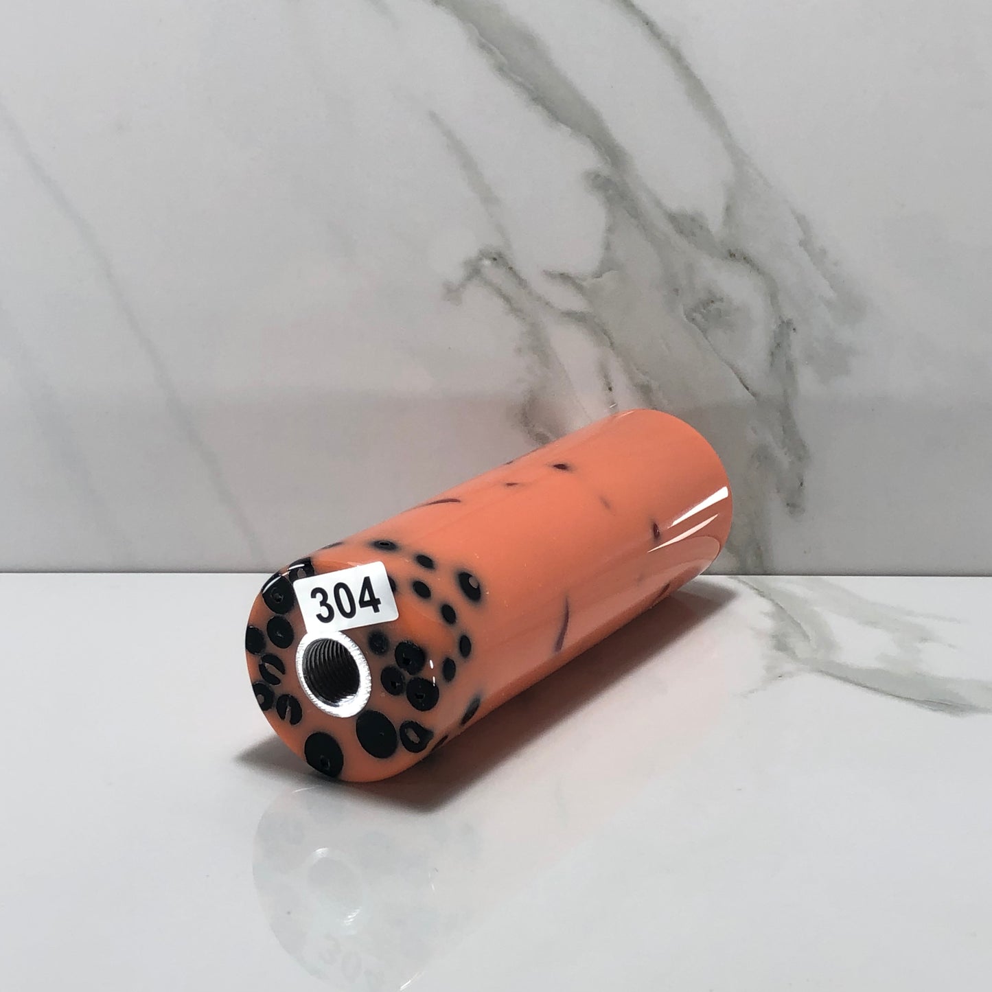 Mr__Grip 4 1/2 Inch Resin Custom Shift Knob Thai iced Tea with boba JDM