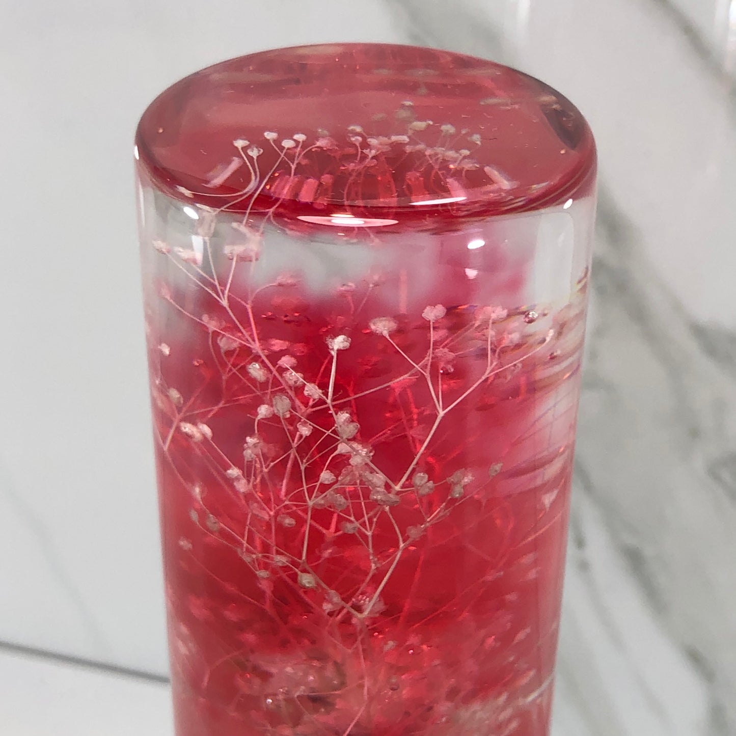 Mr__Grip 5 1/2 Inch Resin Custom Shift Knob pink rose