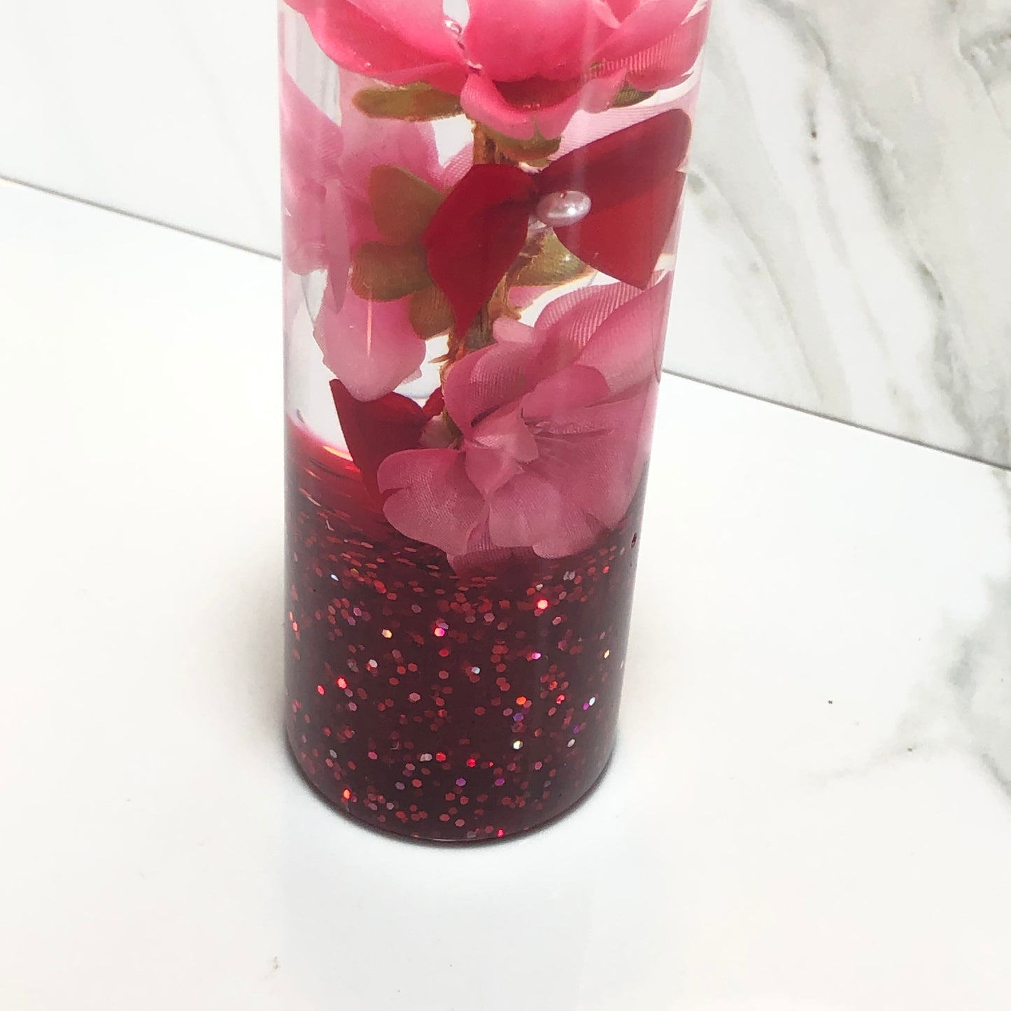 Mr__Grip 4 1/2 Inch Resin Custom Shift Knob Pink Cherry Blossom JDM 358