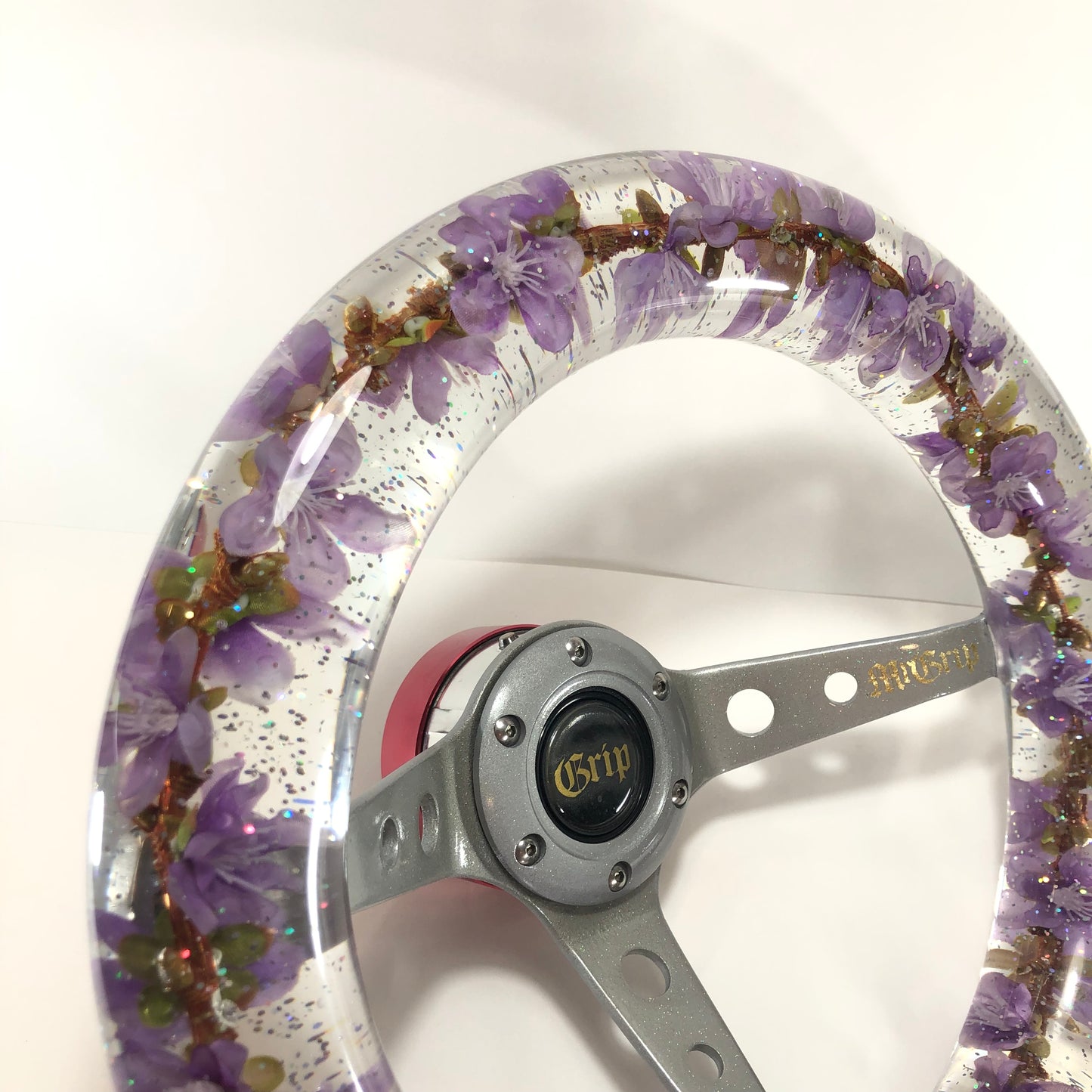 Mr__Grip 13 inch Resin Custom Steering wheel JDM