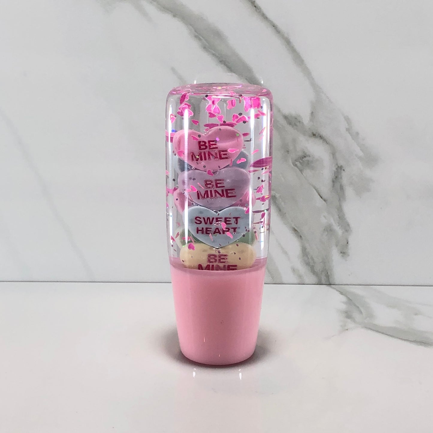 Mr__Grip 4 Inch Resin Custom Shift Knob Candy Be Mine #357