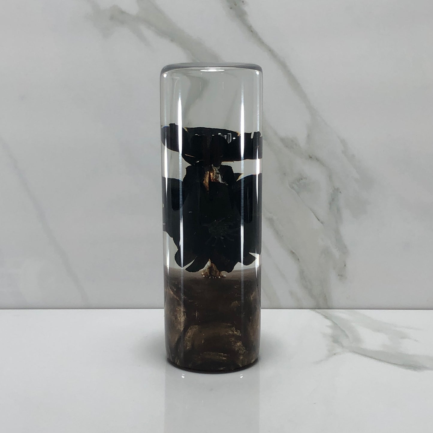 Mr__Grip 4 1/2 Inch Resin Custom Shift Knob black Cherry Blossom JDM
