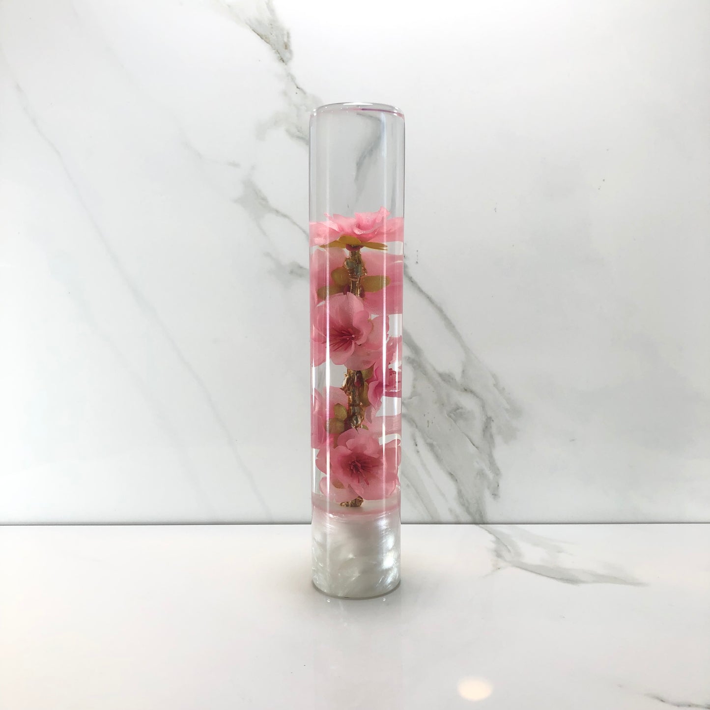 Mr__Grip Resin Shift Knob 190mm Pink Cherry Blossom Flower