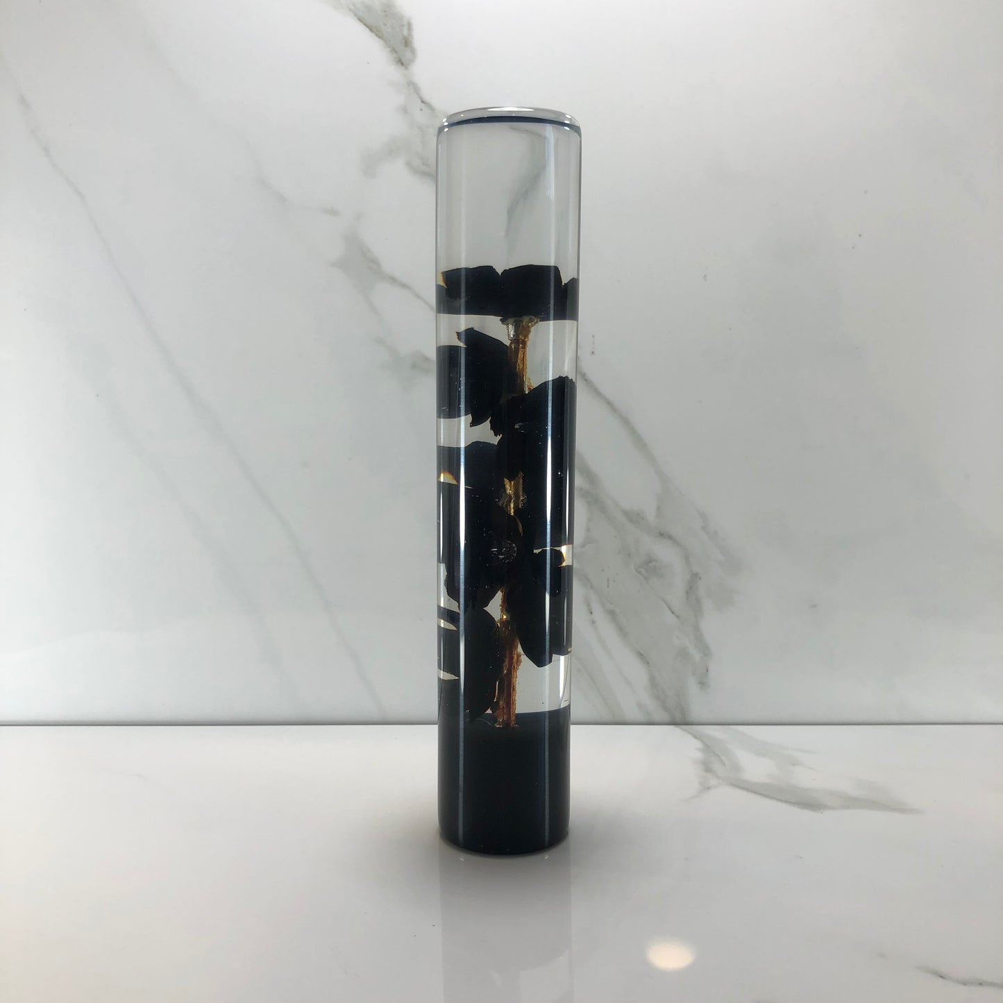 Mr__Grip Resin Shift Knob 190mm Black Cherry Blossom Flower