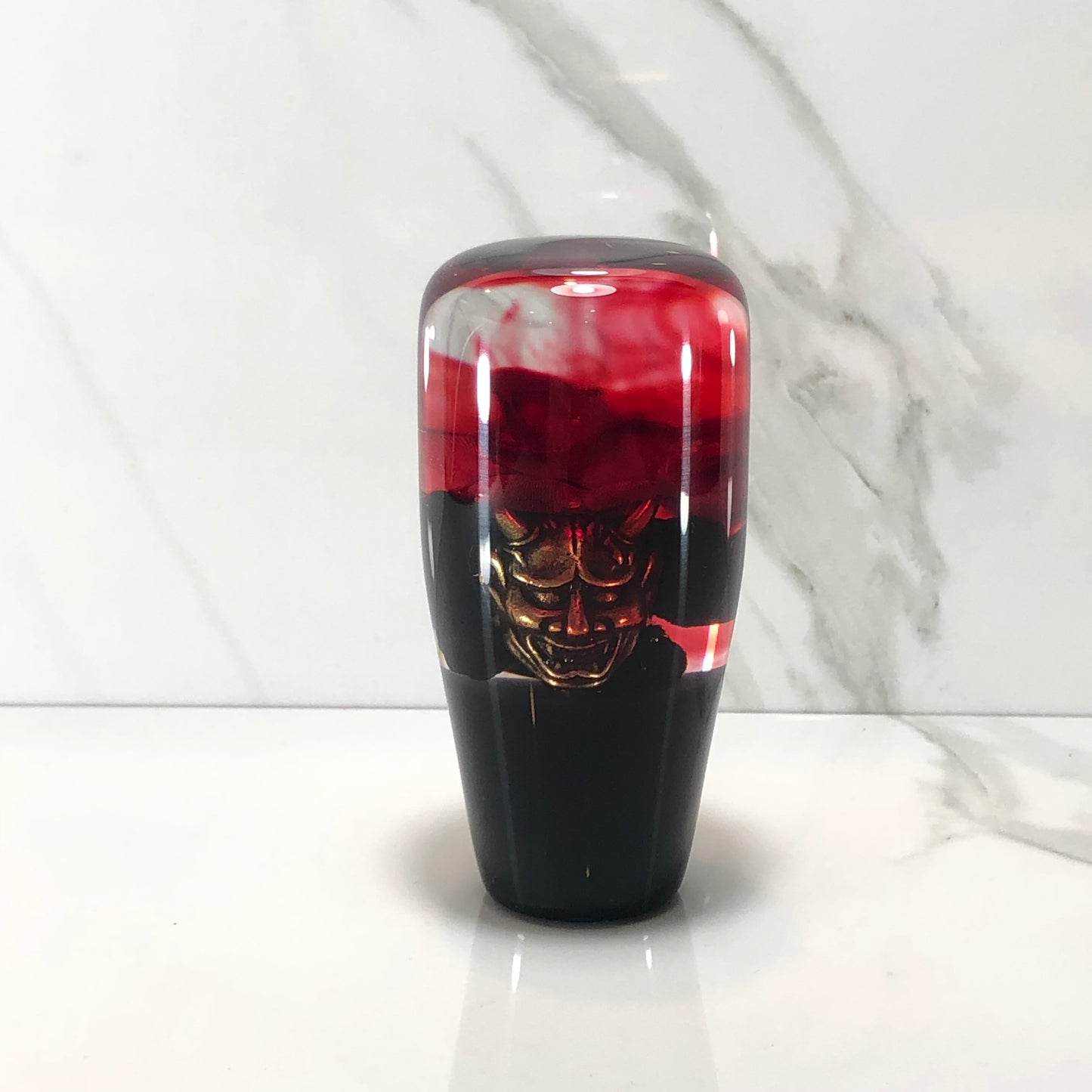 Mr__Grip 3 1/2 inch resin bleeding cherry blossom oni mask #408