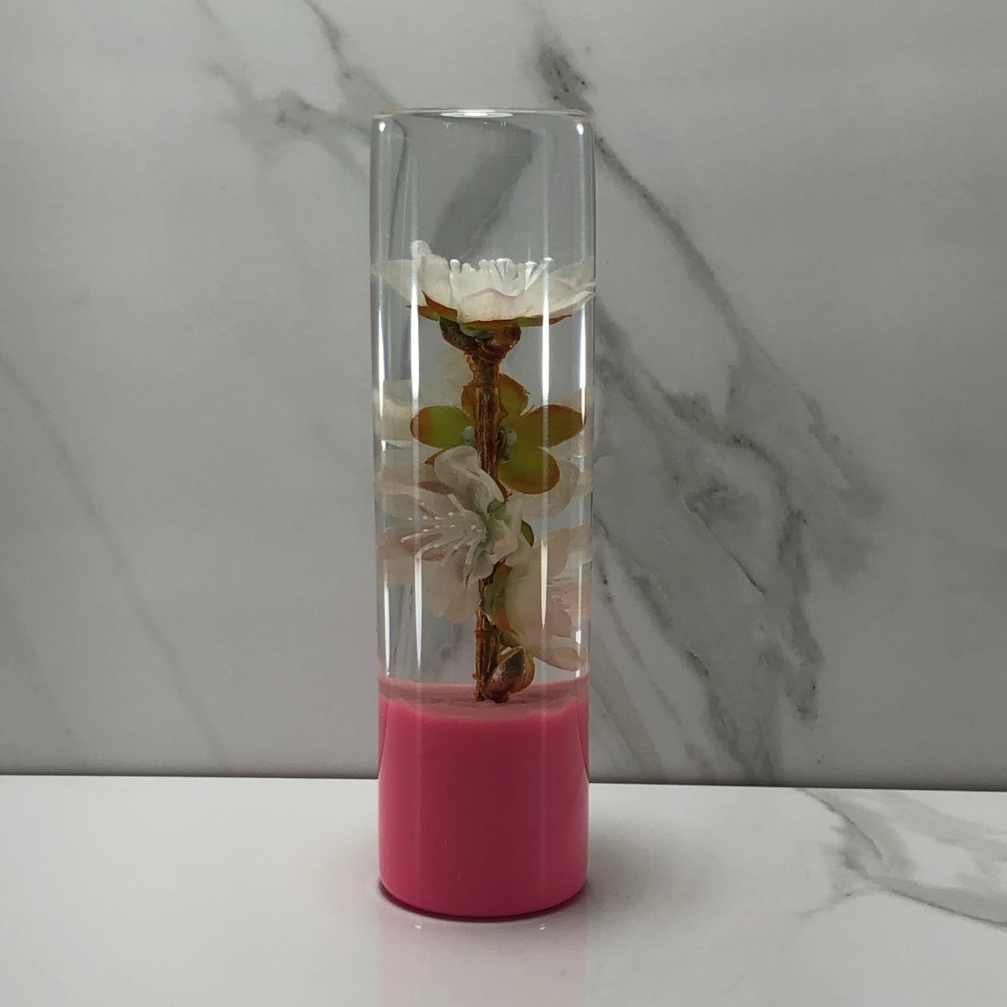 Mr__Grip 5 1/2 Resin Custom Shift Knob Pink Cherry Blossom JDM
