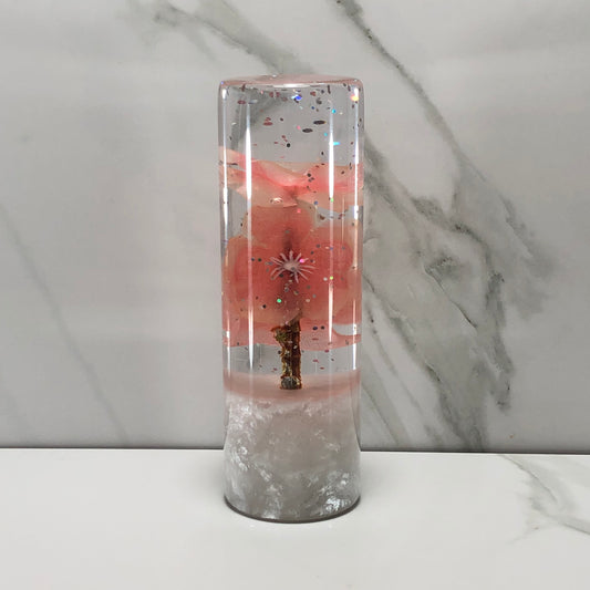 Mr__Grip Resin Shift Knob 115mm  Peach Blossom flower