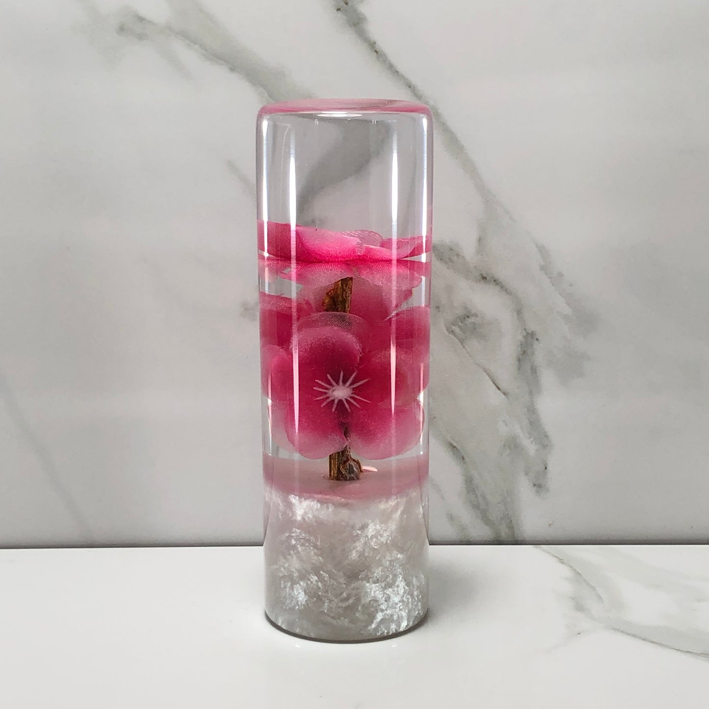 Mr__Grip Resin Shift Knob 115mm Pink Blossom flower