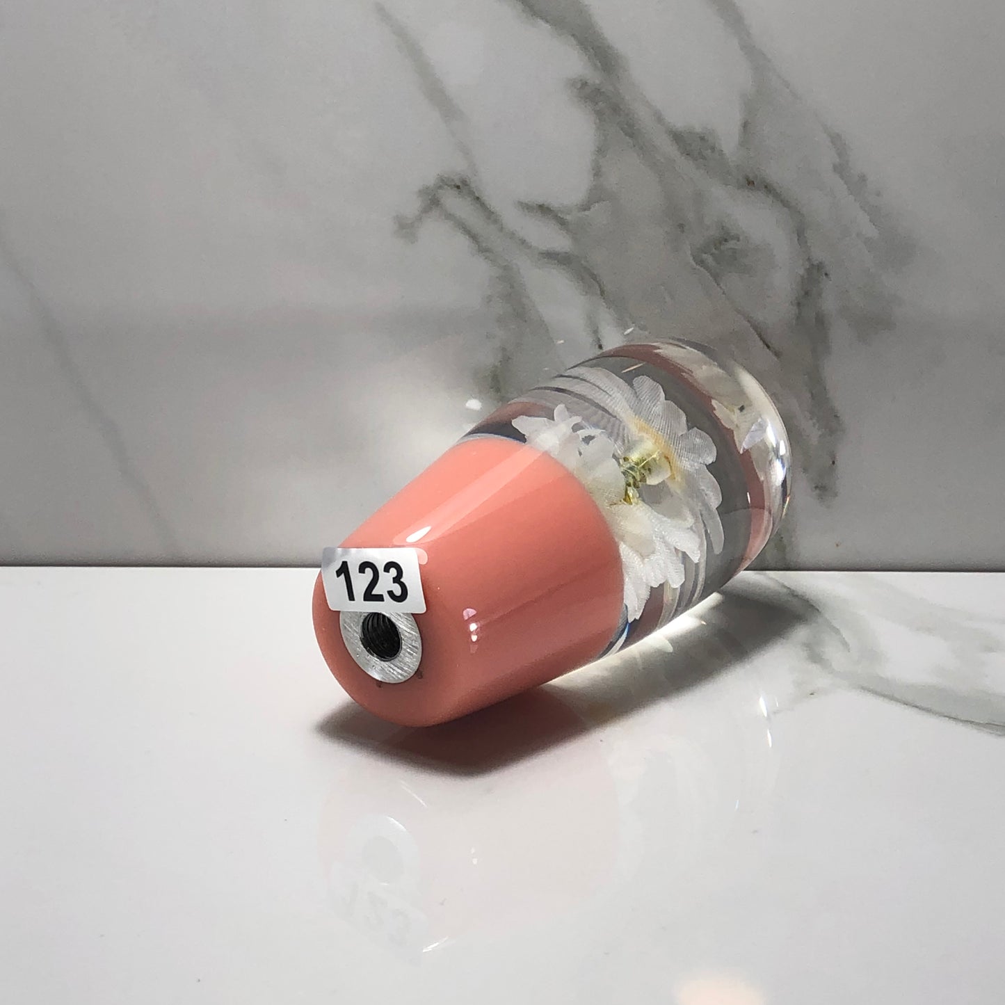 Mr__Grip 3 1/2 Inch Resin Custom Shift Knob Daisies JDM