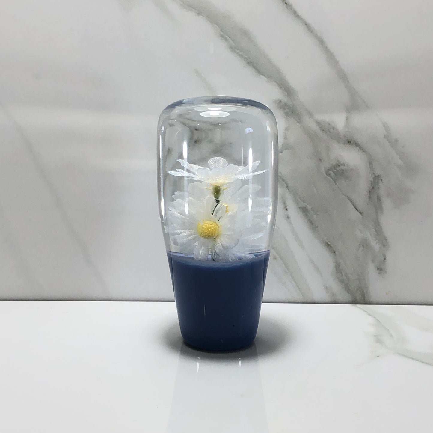 Mr__Grip 3 1/2 Inch Resin Custom Shift Knob Daisies JDM