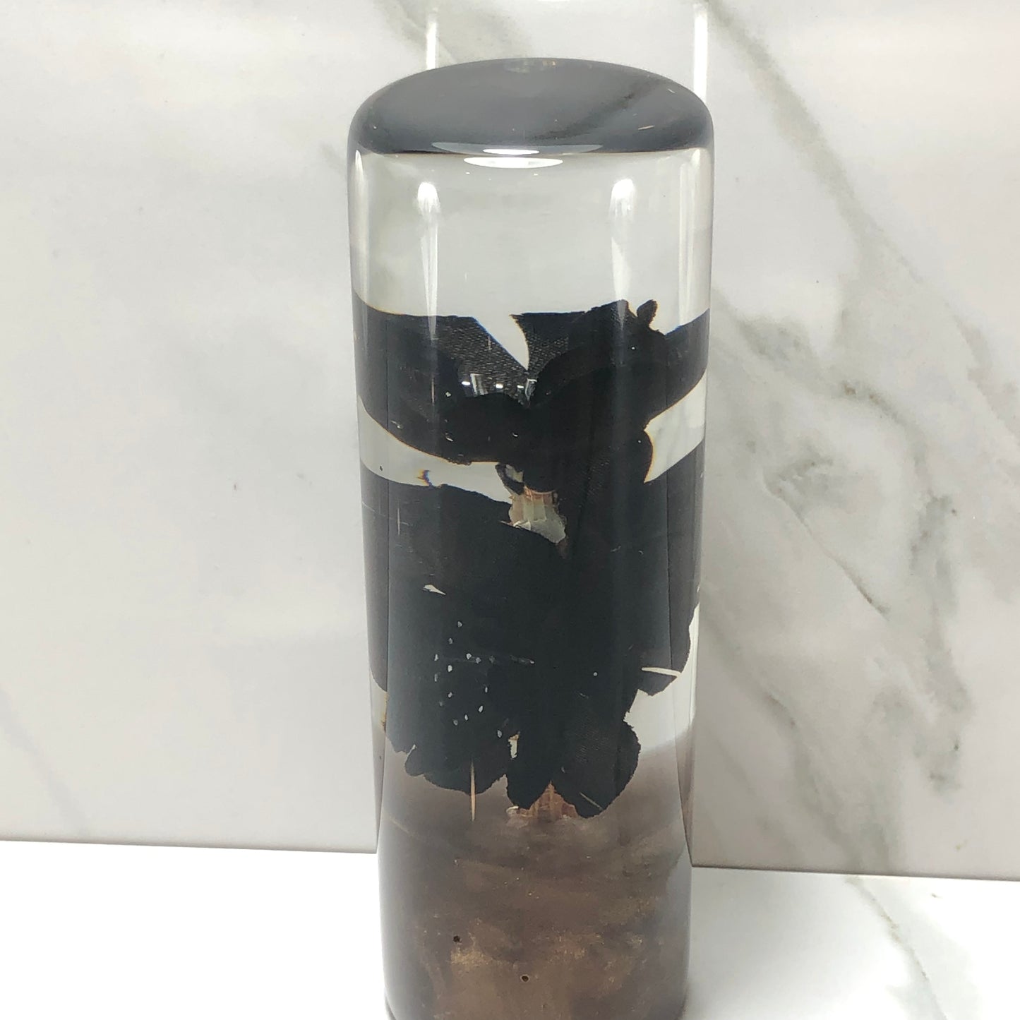 Mr__Grip 4 1/2 Inch Resin Custom Shift Knob black Cherry Blossom JDM