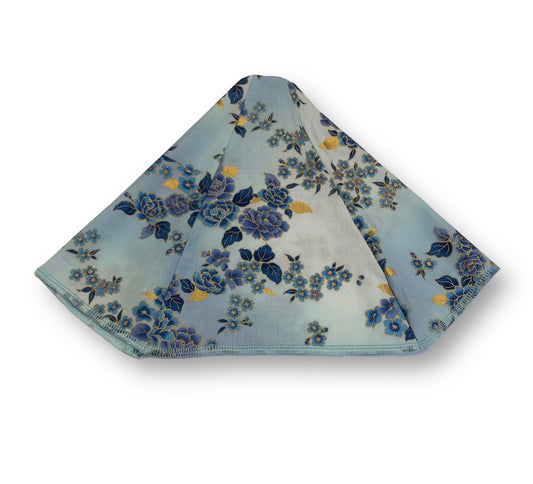 Mr__Grip Light Blue Floral Shift Boot Custom JDM