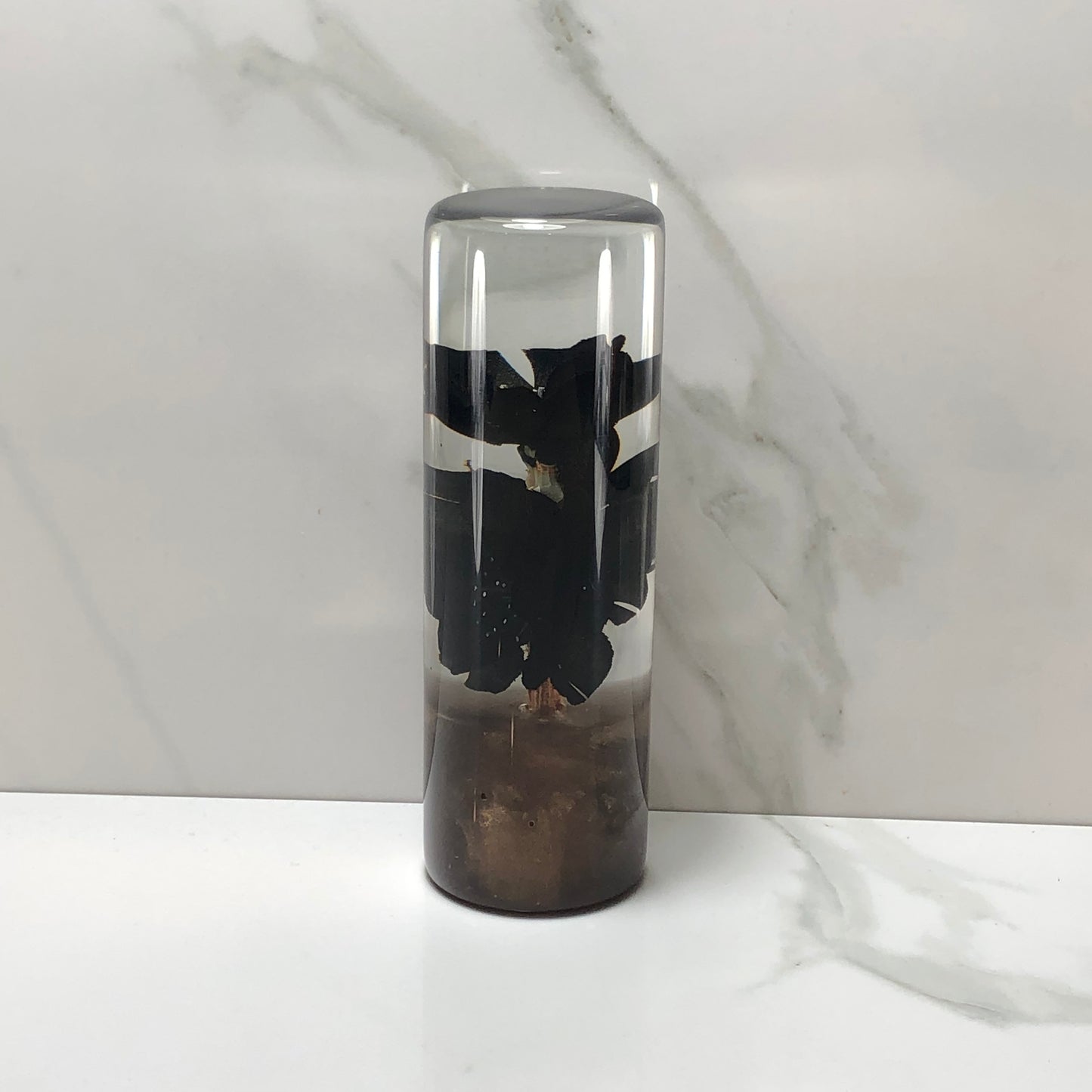 Mr__Grip 4 1/2 Inch Resin Custom Shift Knob black Cherry Blossom JDM