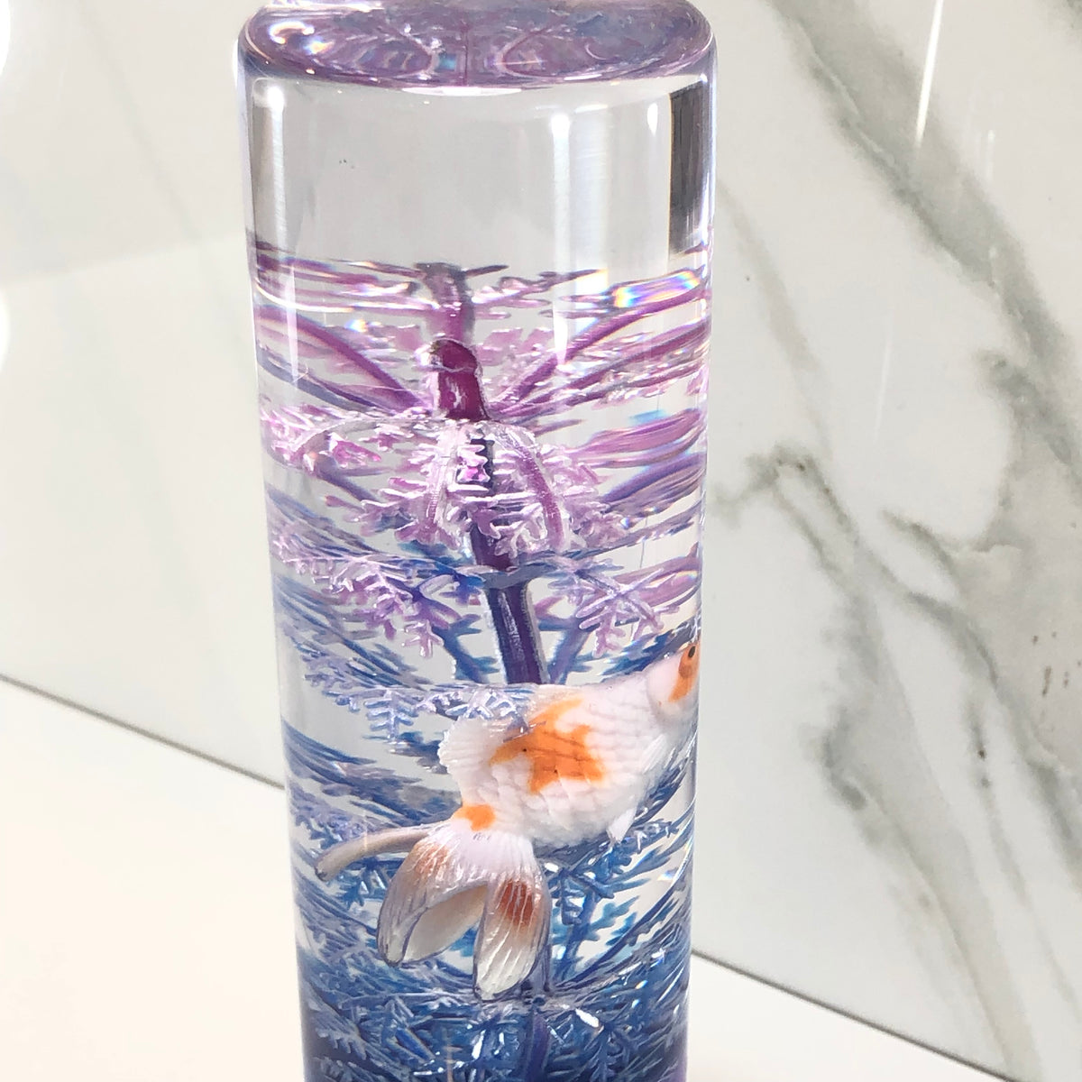 140mm Goldfish Resin Shift Knob — 5.5 in, 12mm x 1.25